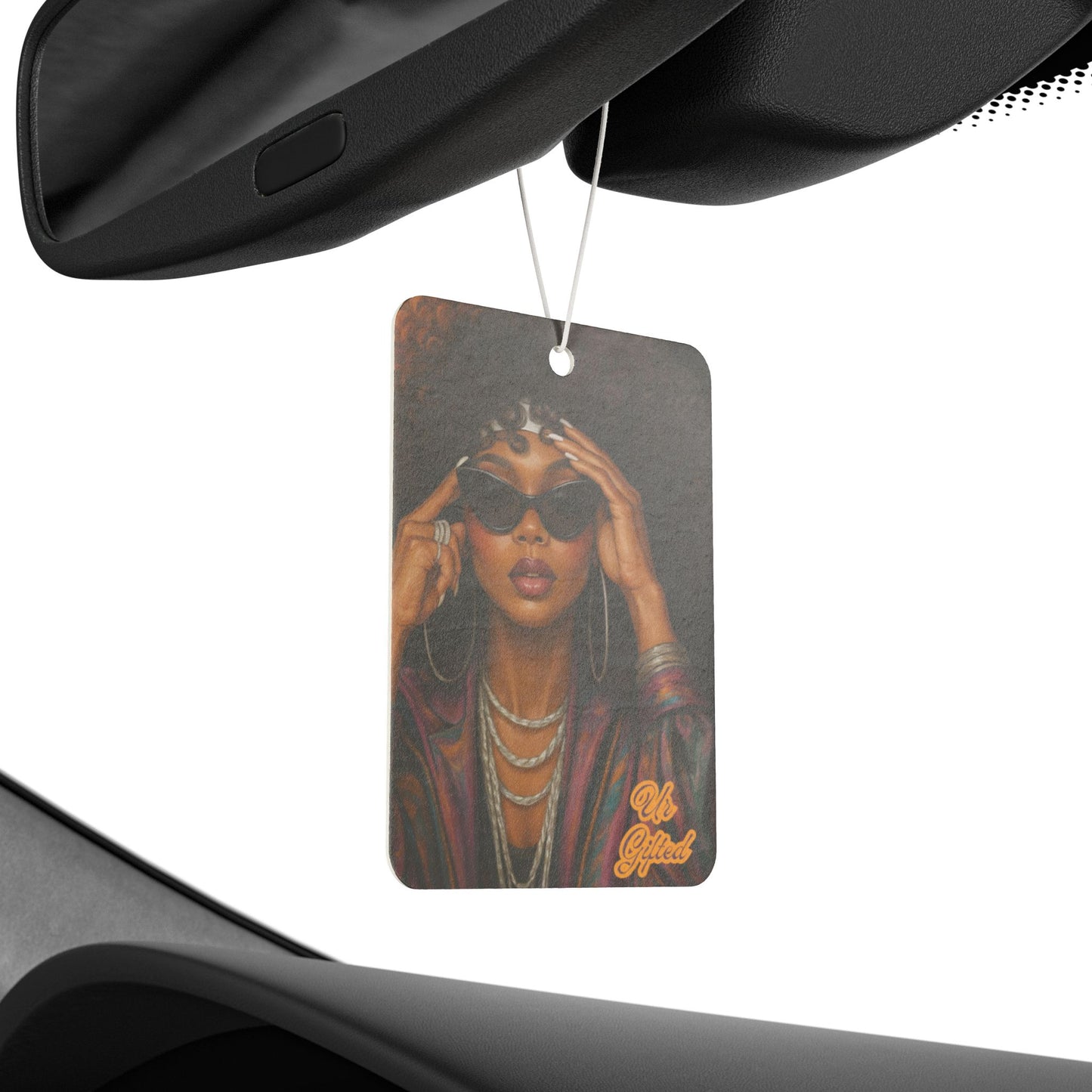 Stylish Car Air Freshener | Modern Aroma Diffuser | Fashion Accessories | Home Fragrance | Girl Power Decor | Unique Gift Ideas