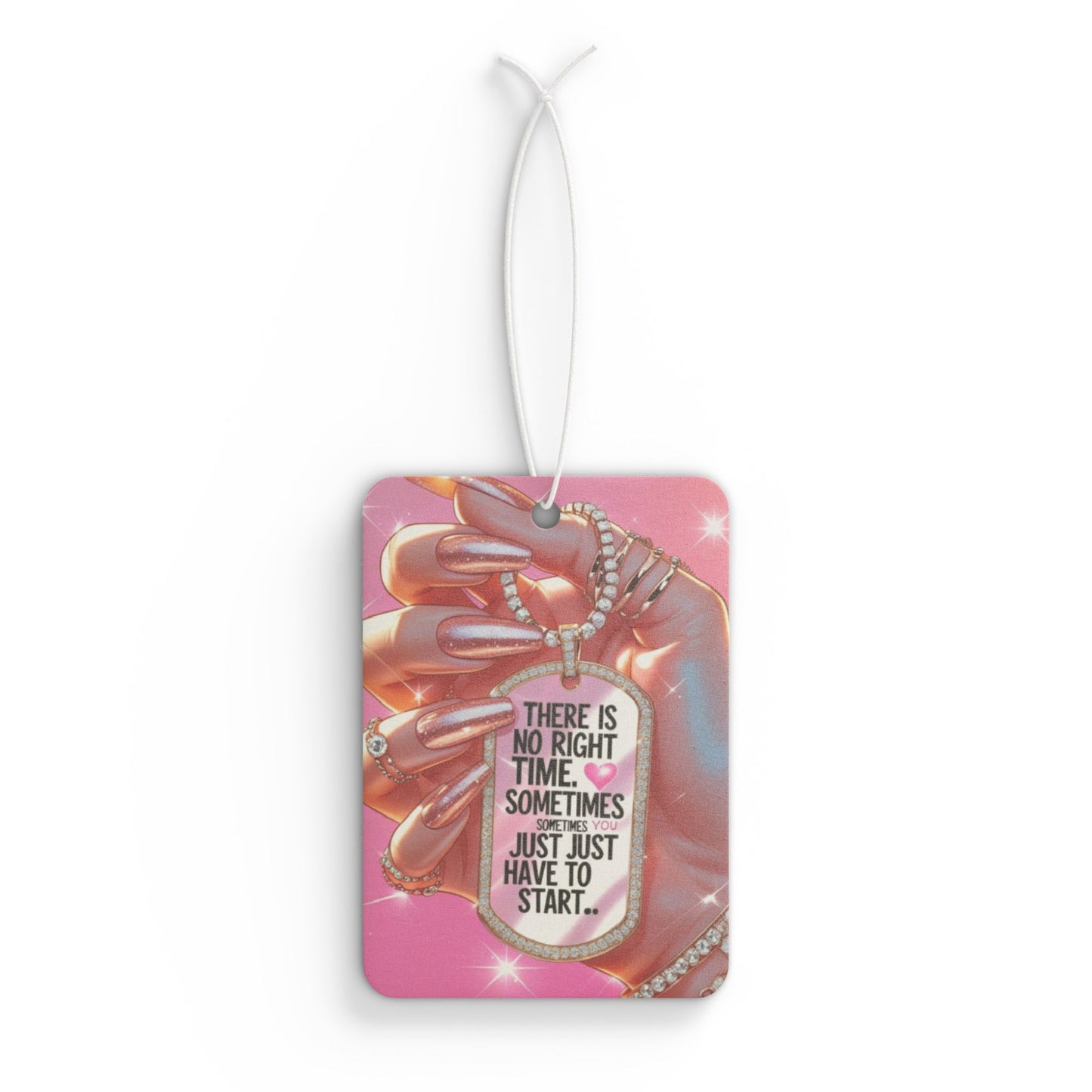 Motivational Car Air Freshener | Inspirational Scent Diffuser, Unique Gift, Home Decor, Car Accessories, Positive Vibes