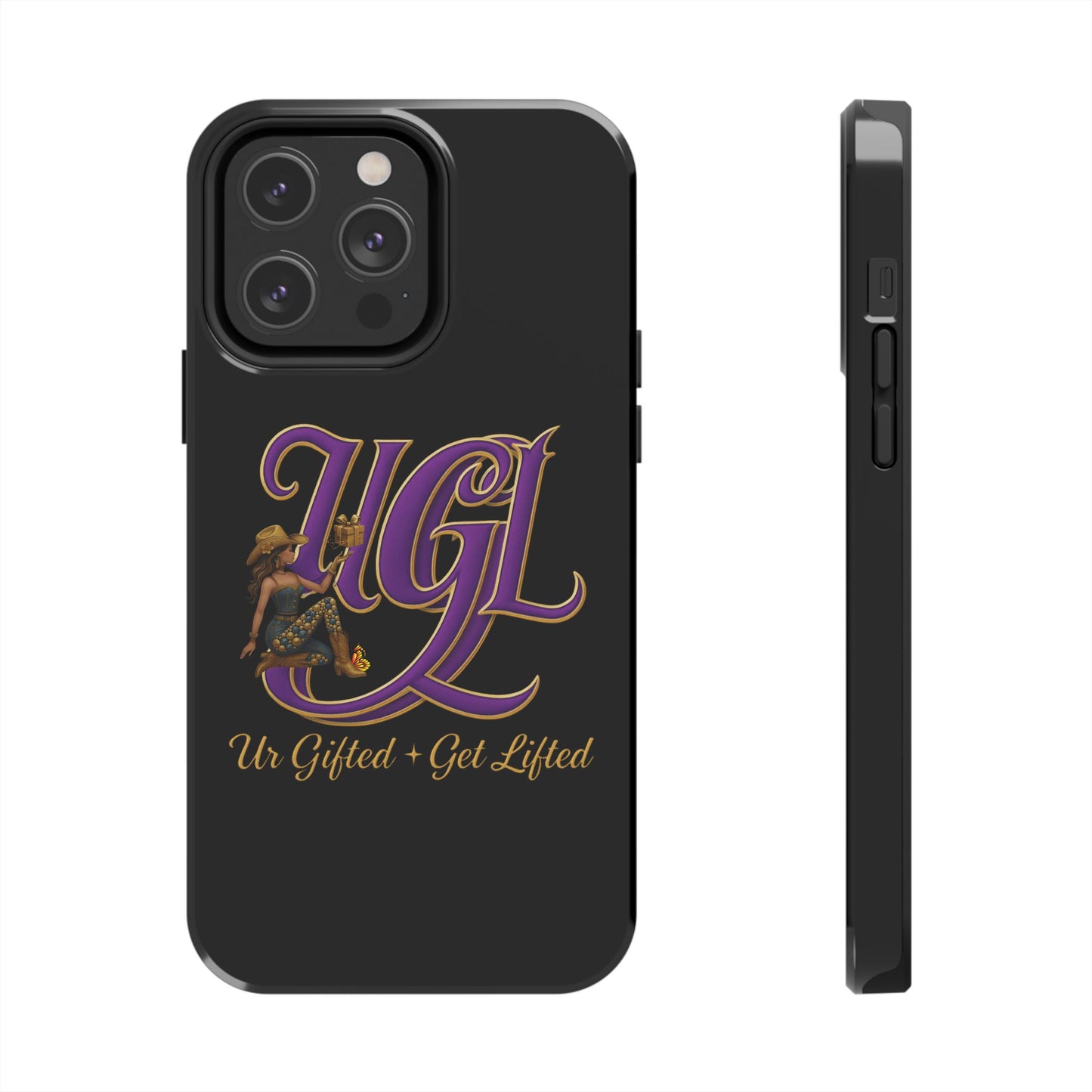 Durable Phone Cases with UGL Design - Stylish Protection for Your Device, Gifts for Students, Birthdays, Graduation, Trendy Accessories