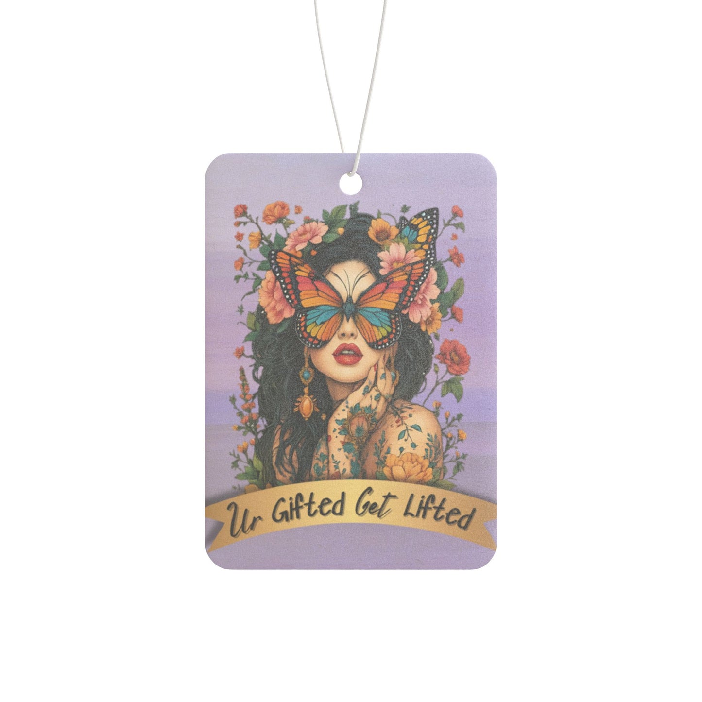 Air Freshener with Colorful Floral Design, Gift Idea for Car Lovers, Freshness for Home, Aromatherapy for Every Occasion, Unique Auto Decor