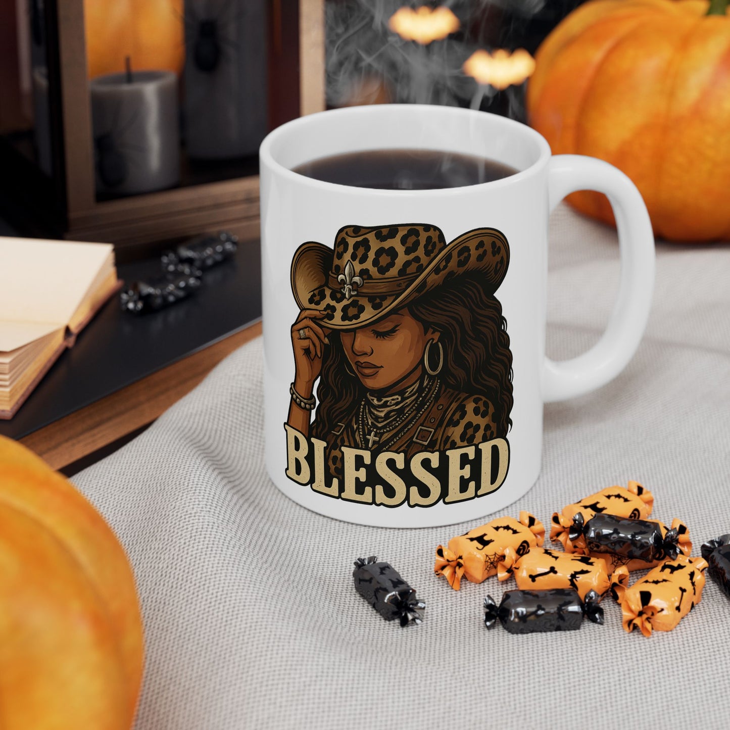 Latina Blessed Ceramic Mug - Inspirational Coffee Cup, Perfect Gift for Birthdays, Celebrations, or Everyday Use, 11oz 15oz