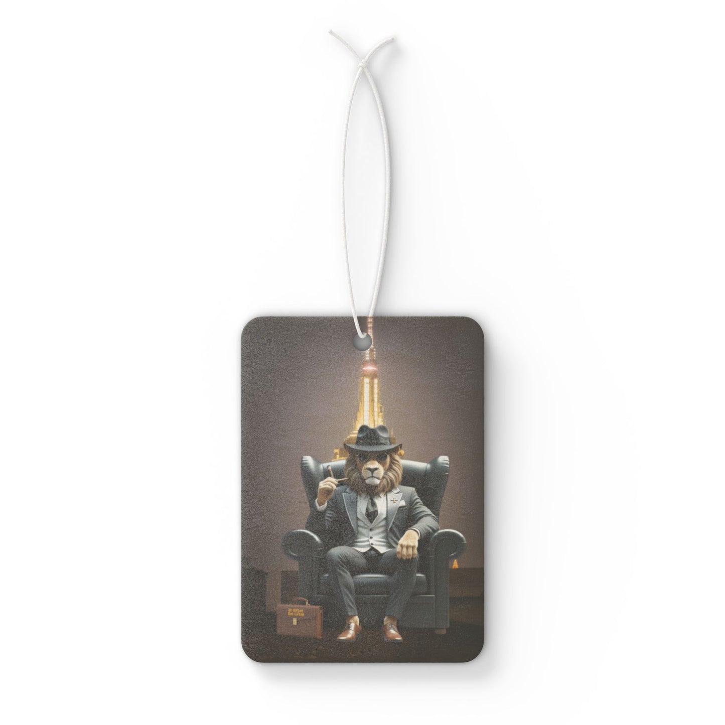 Vintage-Inspired Car Air Freshener - Urban Chic, Dog Lover Gift, Unique Auto Decor, Essential Oil Diffuser, Home Fragrance, Fun Gift Idea