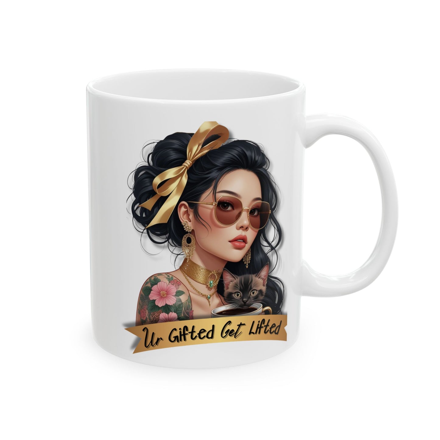 Inspirational Ceramic Mug - Perfect Gift for Coffee Lovers, Self-Care Reminder, Motivational Quotes, Home Office Decor, Unique Present