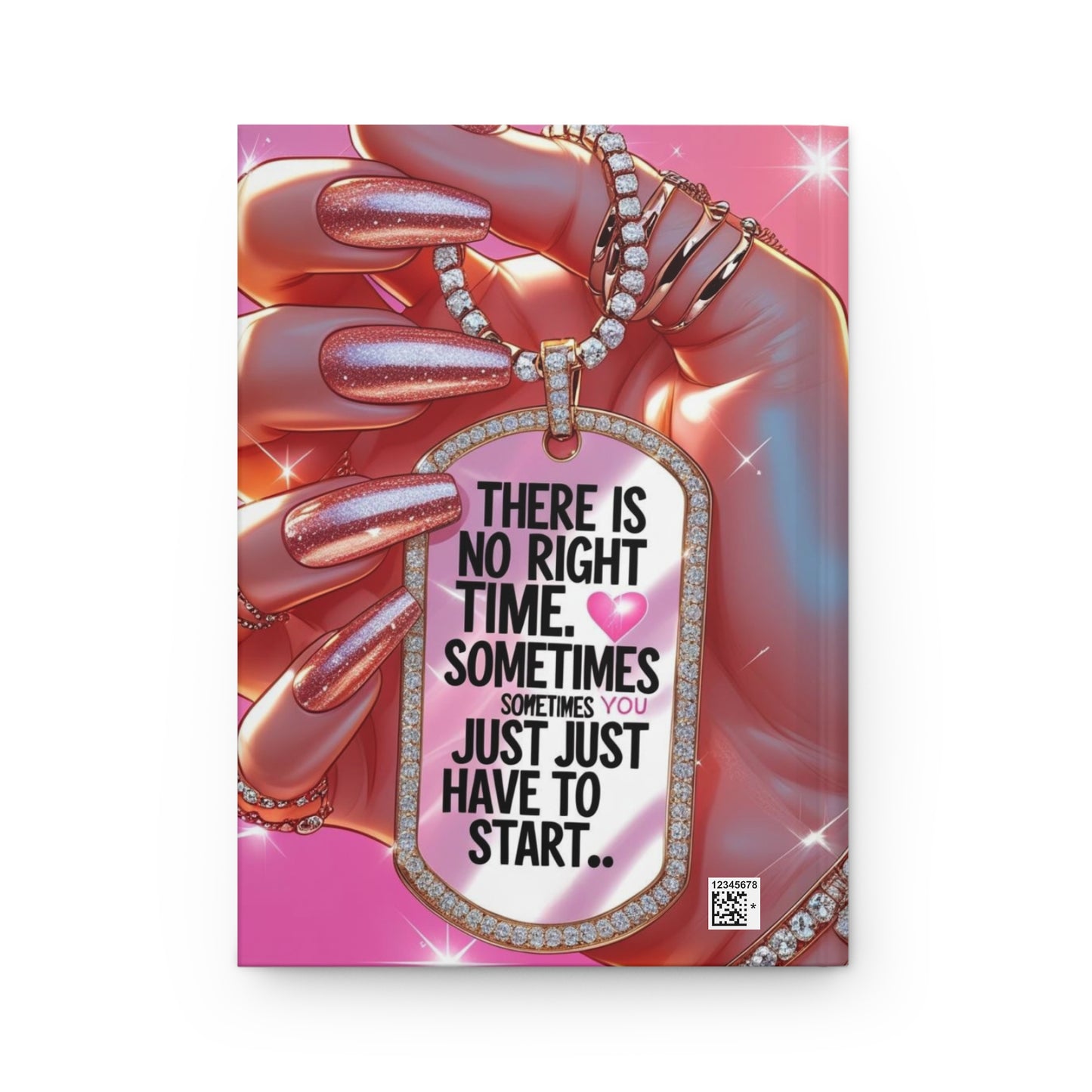 Hardcover Journal with Inspirational Designs, Stylish Notebook, Gift for Creatives, Bullet Journal, Motivational Journal