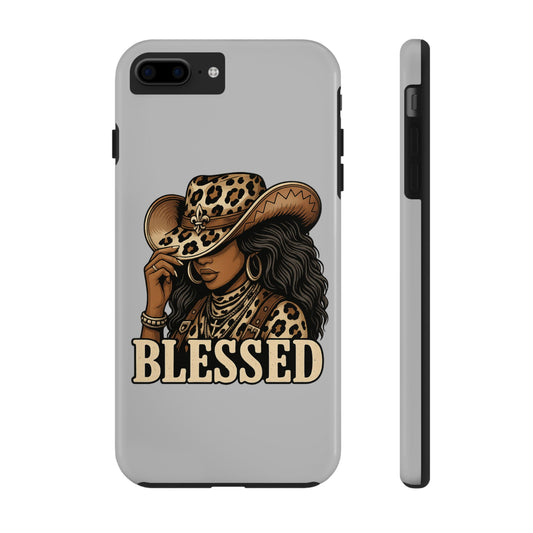 Blessed Cowgirl Tough Phone Cases | Stylish Protection, Gifts for Her, Trendy Accessories, Birthday Gift, Western Vibe
