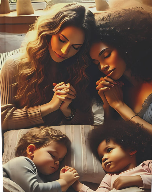 Praying Love Hardcover Journal – Embrace Serenity & Connection