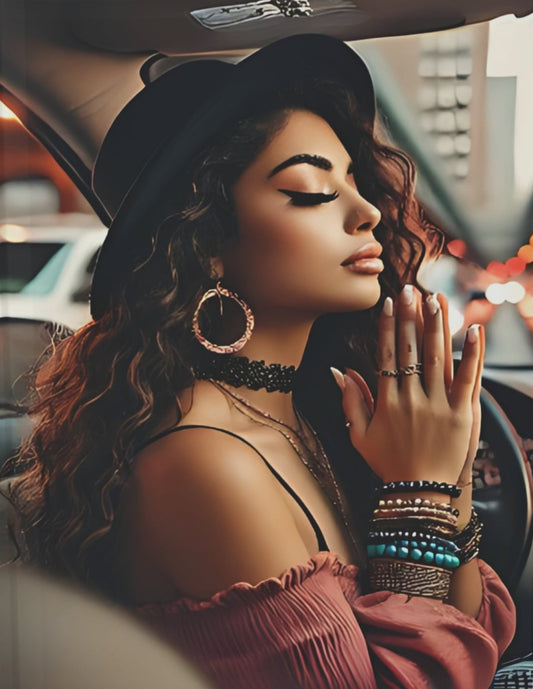 Bohemian Dream Hardcover Journal - Chic, Inspirational Design for Creative Souls