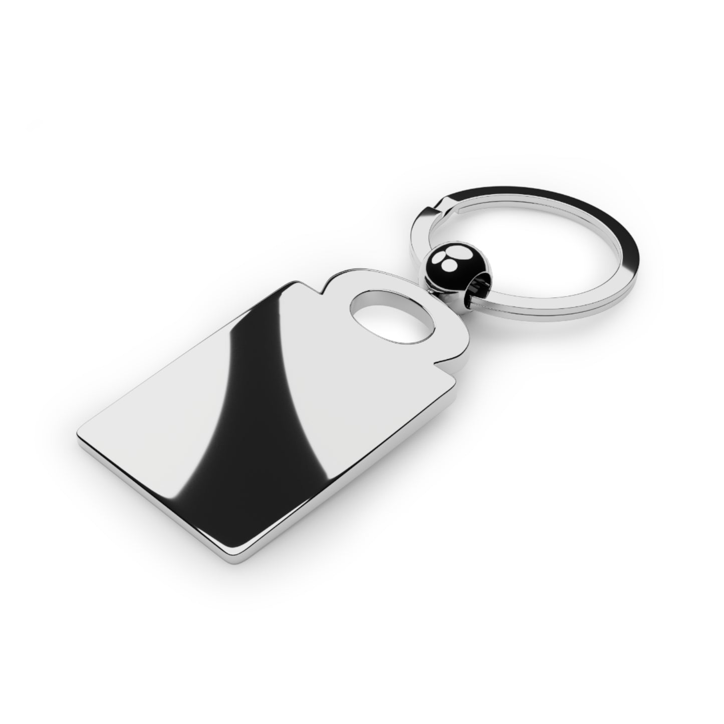 Rectangle Photo Keyring, Personalized Keychain, Gift for Him, Custom Key Holder, Boxing Motivational Keyring, Unique Keepsake