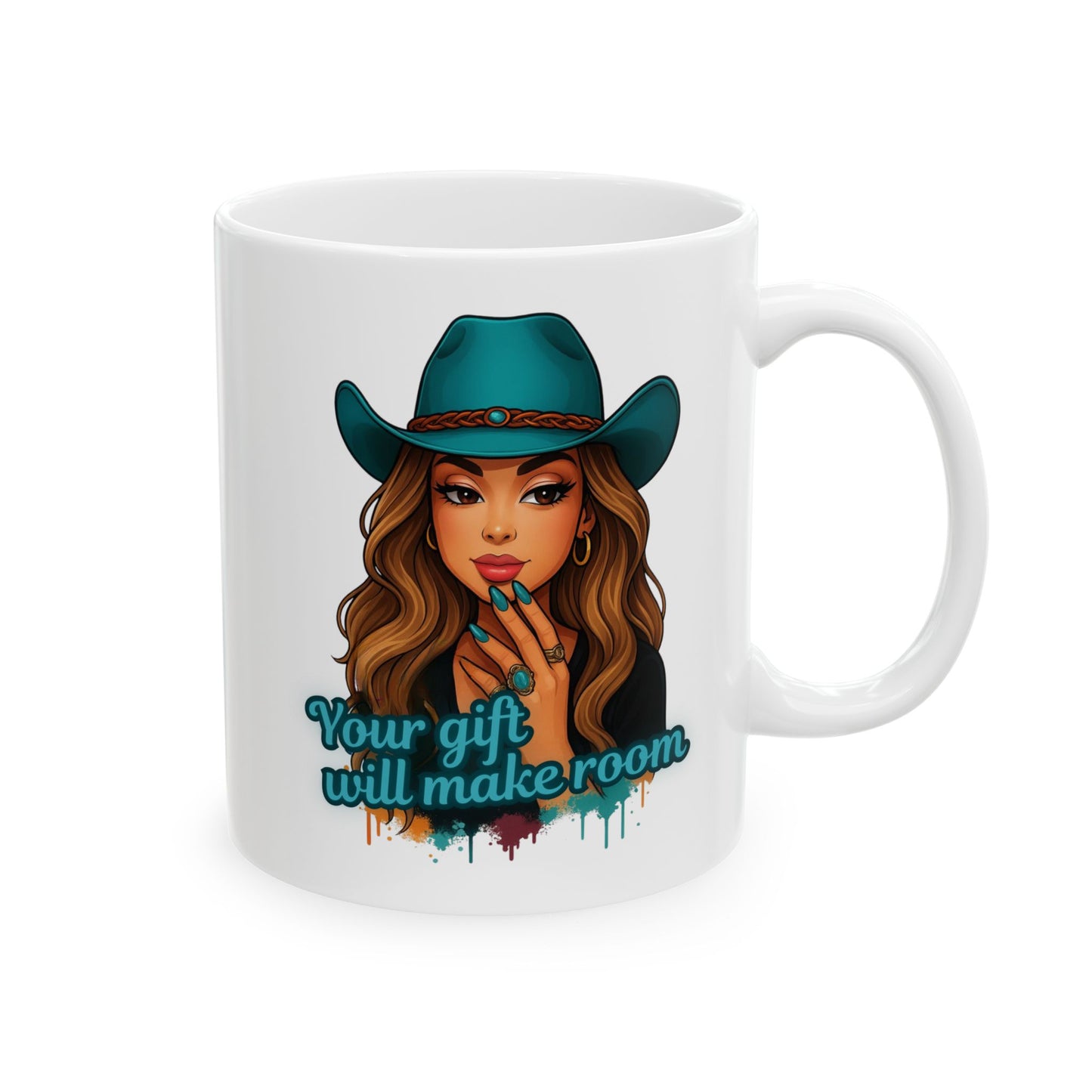 Whimsical Horse Mom Ceramic Mug: Perfect Gift, Fun Coffee Cup, Unique Tea Mug, Pet Lover's Gift, Birthday Present