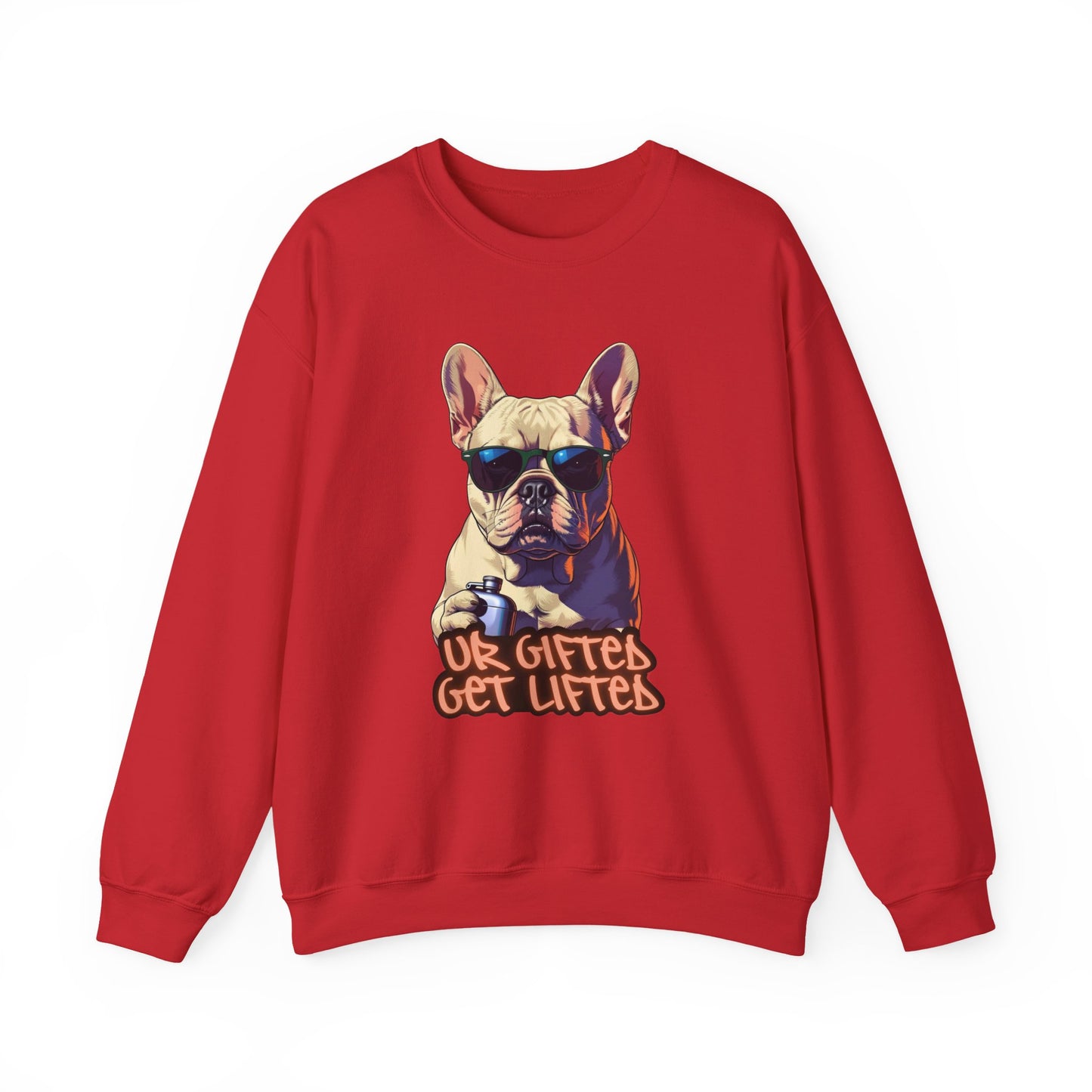 Chic Dog Lovers Sweatshirt - Fun Gift for Pet Owners, Cool Casual Wear, Unique Animal Art, Cozy Gift Idea, Trending Gift for Dog Lovers