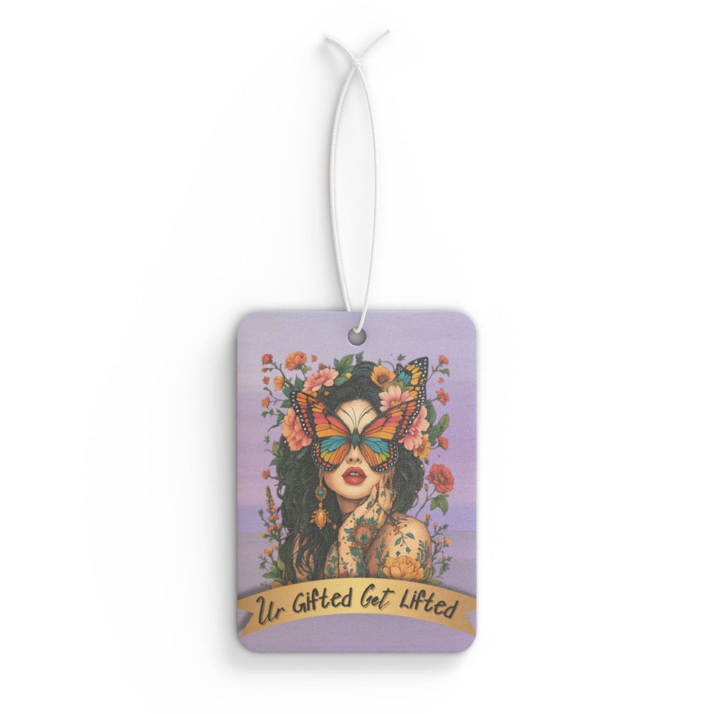Air Freshener with Colorful Floral Design, Gift Idea for Car Lovers, Freshness for Home, Aromatherapy for Every Occasion, Unique Auto Decor