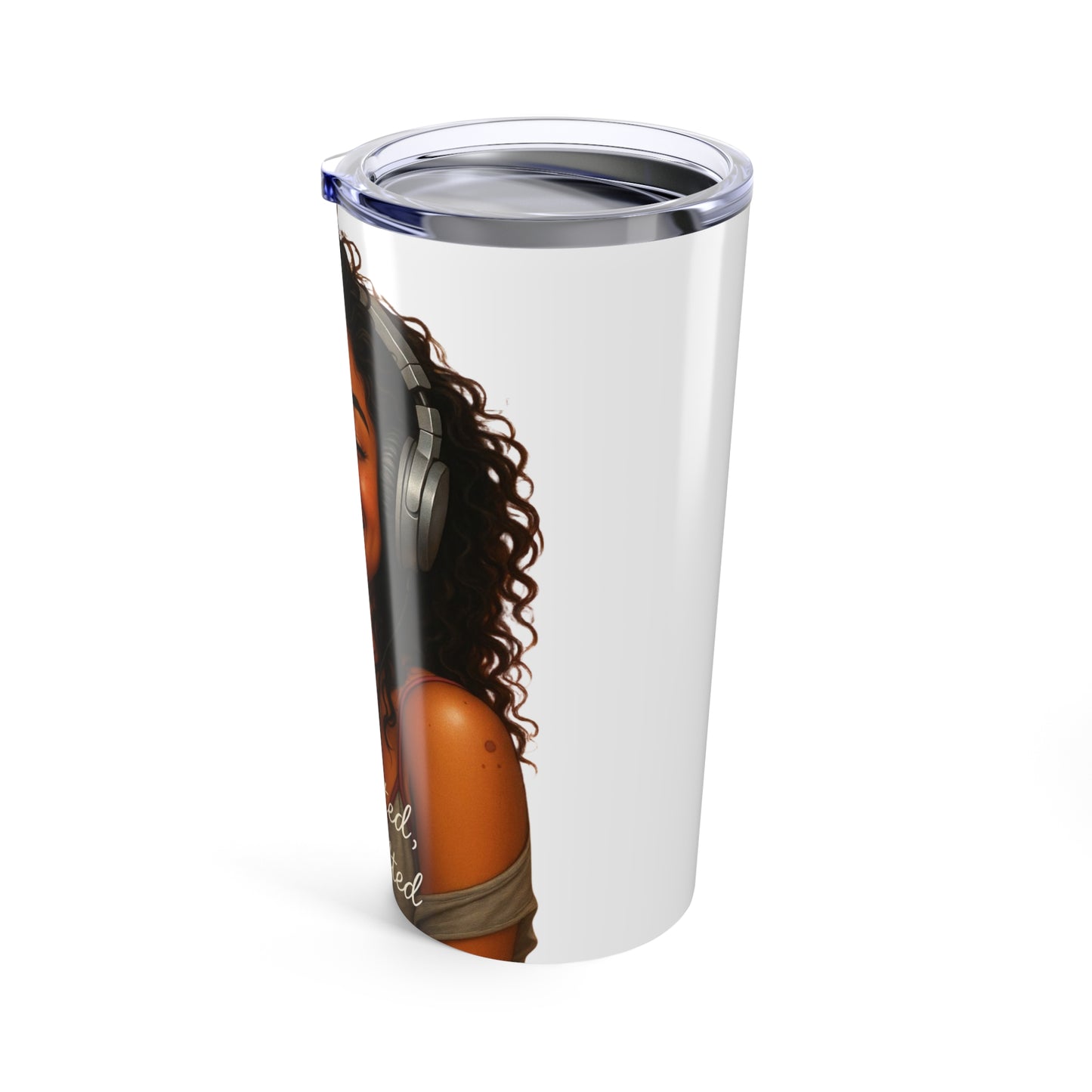 Gifted & Lifted Tumbler - 20oz Insulated Travel Mug for Inspirational Vibes, Perfect Gift for Friends, Motivational Drinkware, Everyday Use