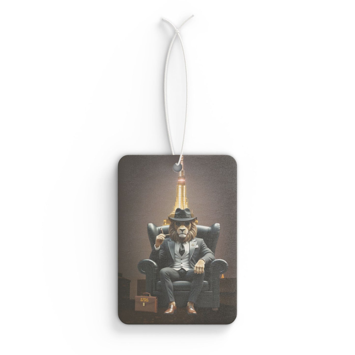 Vintage-Inspired Car Air Freshener - Urban Chic, Dog Lover Gift, Unique Auto Decor, Essential Oil Diffuser, Home Fragrance, Fun Gift Idea