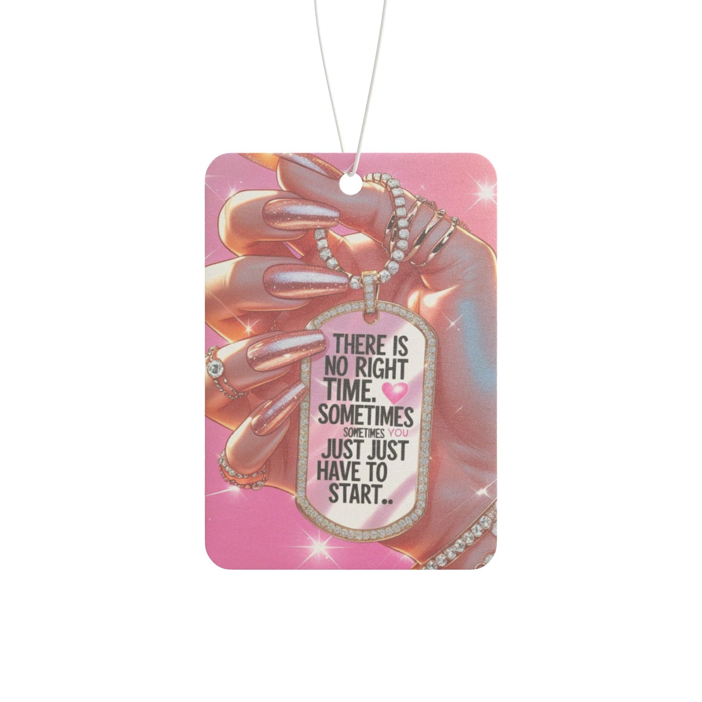 Motivational Car Air Freshener | Inspirational Scent Diffuser, Unique Gift, Home Decor, Car Accessories, Positive Vibes