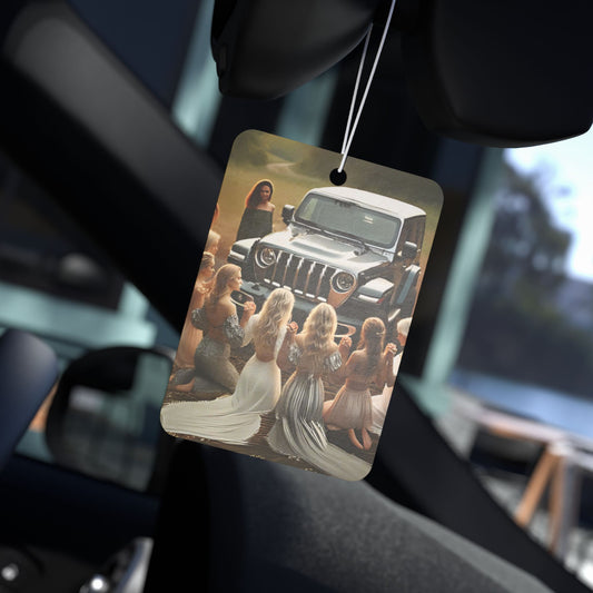 Boho Chic Car Air Freshener, Aromatherapy Car Perfume, Unique Car Decor, Gift for Her, Eco-Friendly Fragrance