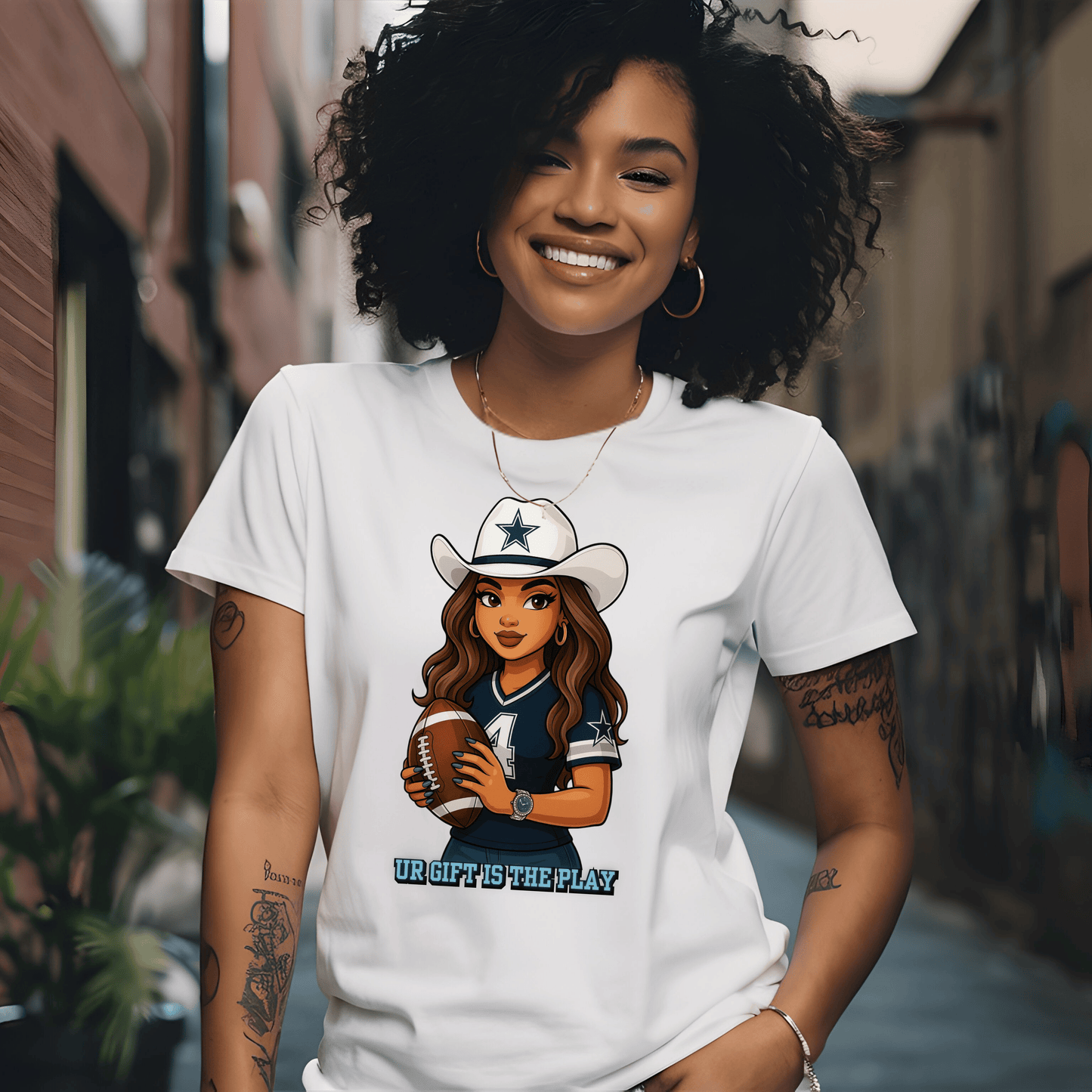 Cowgirl Spirit Unisex Tee, Casual Wear, Sports Fan Shirt, Gift for Her, Rodeo Day T-Shirt, Western Style Apparel