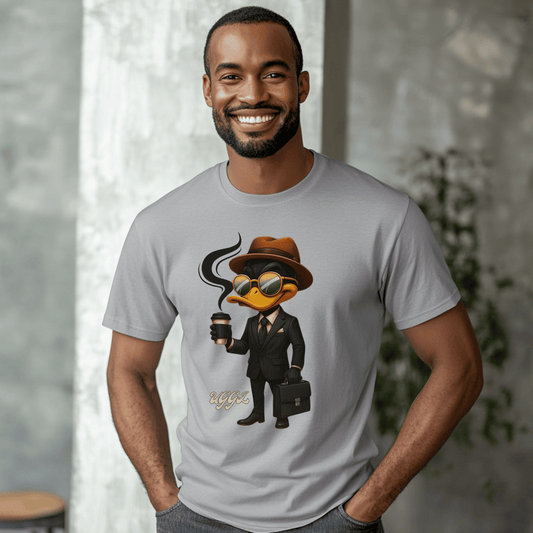 Cool Detective Frog Graphic Tee, Trendy Unisex Shirt, Gift for Animal Lovers, Fun Summer Apparel, Unique Quirky Fashion
