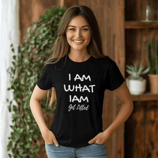 I Am What I Am Unisex Jersey Tee, Inspirational T-Shirt, Gift for Motivational Moments, Everyday Wear, Uplifting Apparel