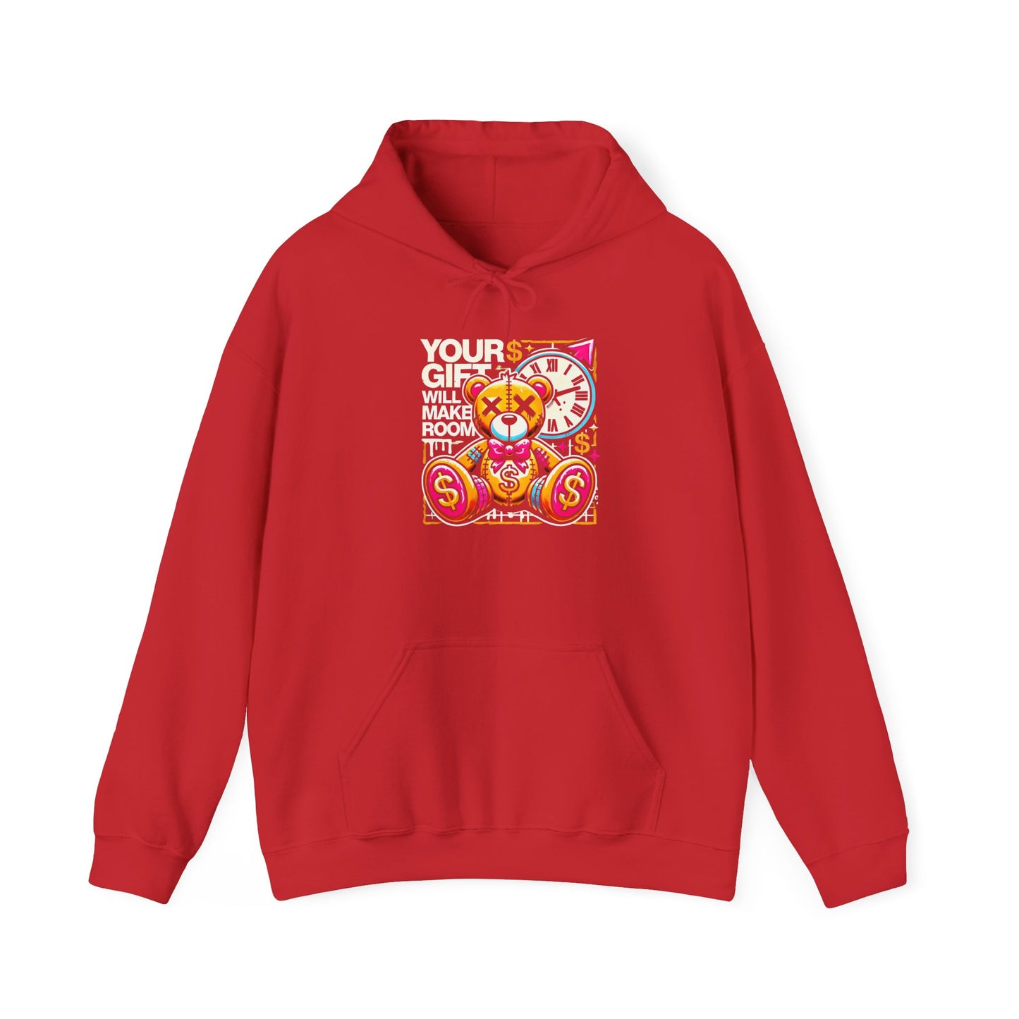 Your Gift Graphic Hoodie for Trendsetters, Cozy Gift for Birthdays, Casual Wear, Fun Streetwear, Unique Hooded Sweatshirt