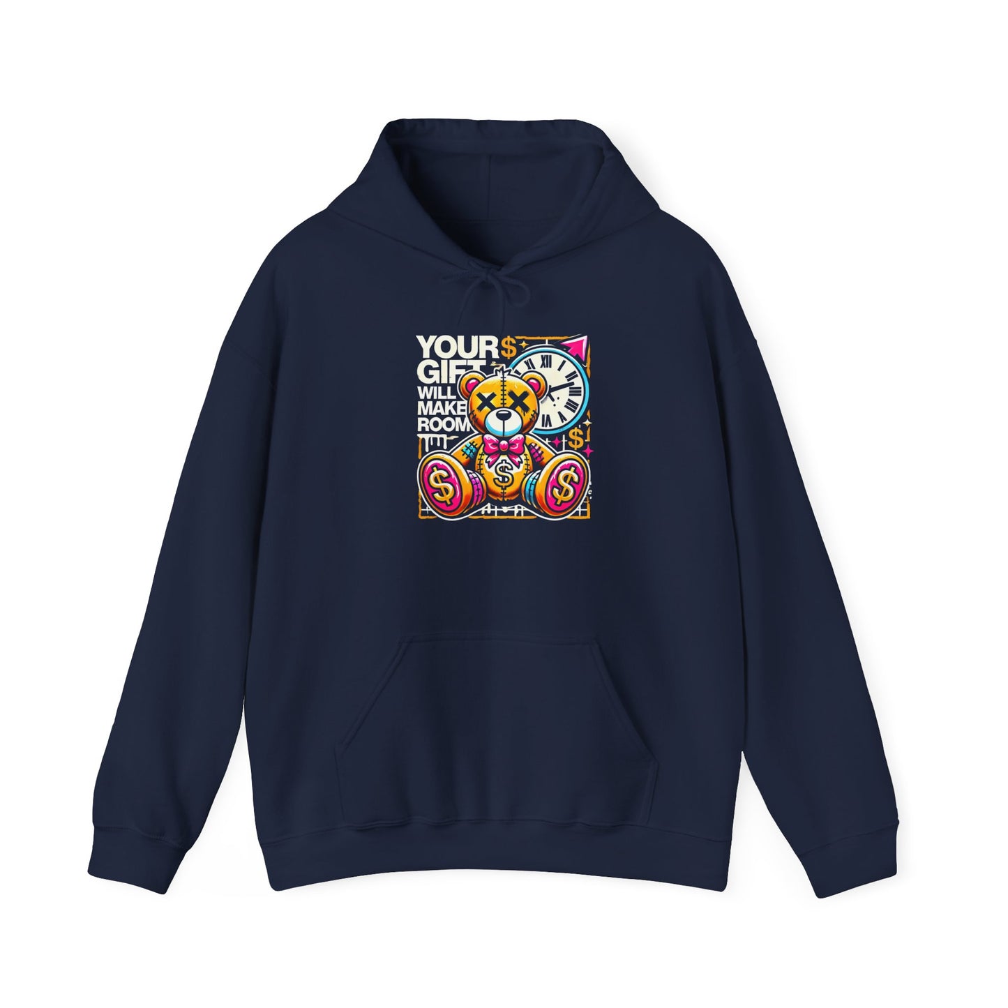 Your Gift Graphic Hoodie for Trendsetters, Cozy Gift for Birthdays, Casual Wear, Fun Streetwear, Unique Hooded Sweatshirt