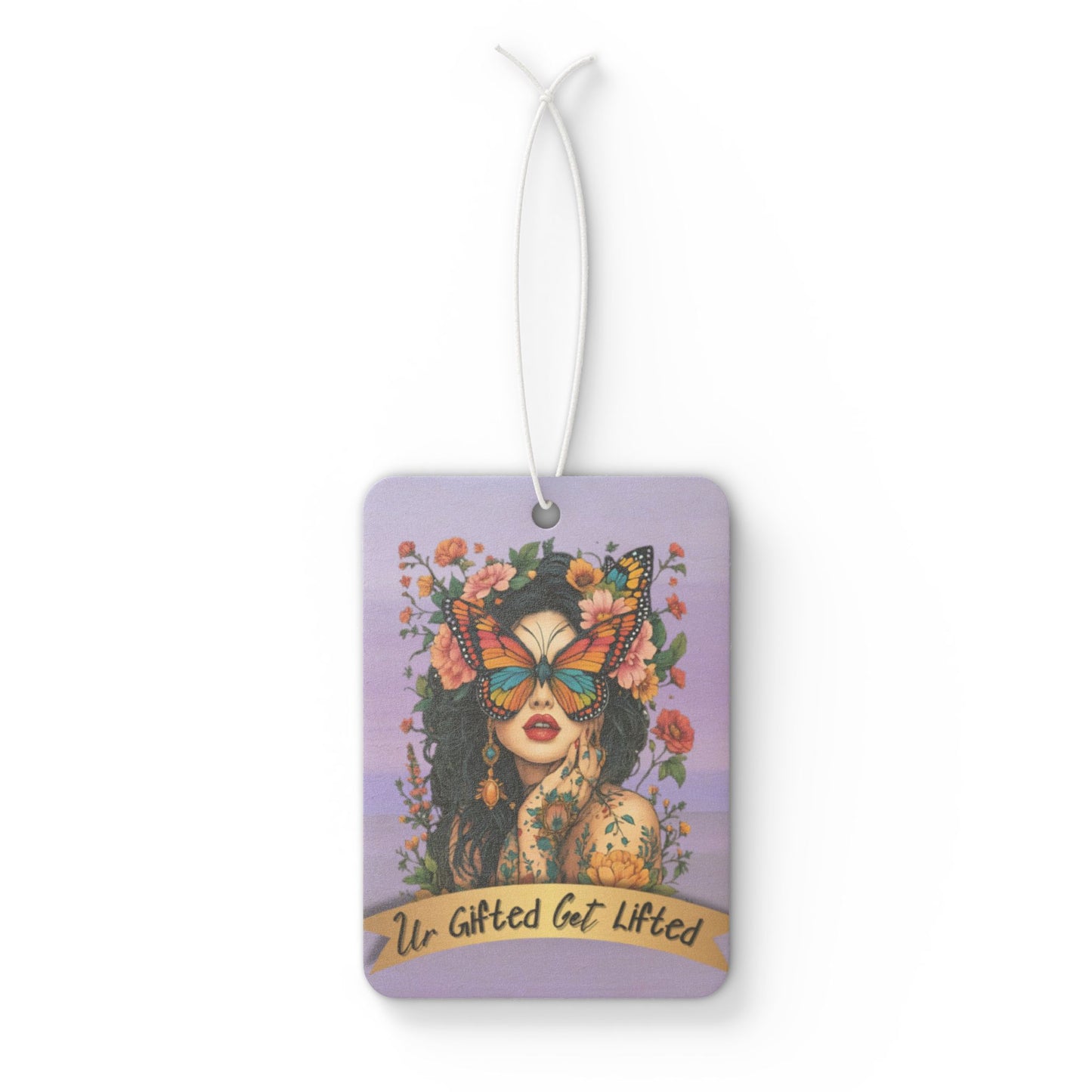 Air Freshener with Colorful Floral Design, Gift Idea for Car Lovers, Freshness for Home, Aromatherapy for Every Occasion, Unique Auto Decor