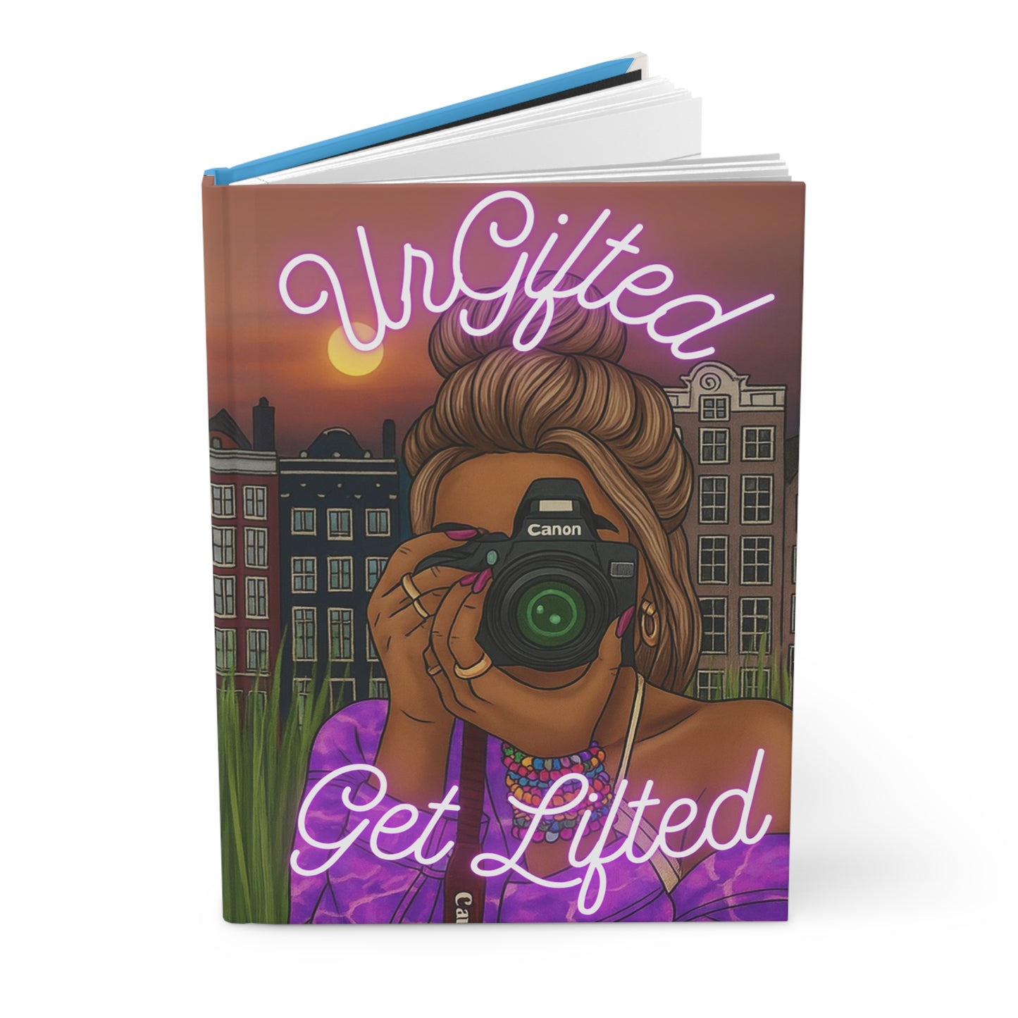 Vibrant Artistic Journal for Creatives | Gift for Artists, Writers, Trendy Notebook, Stylish Diary, Perfect for Celebrations