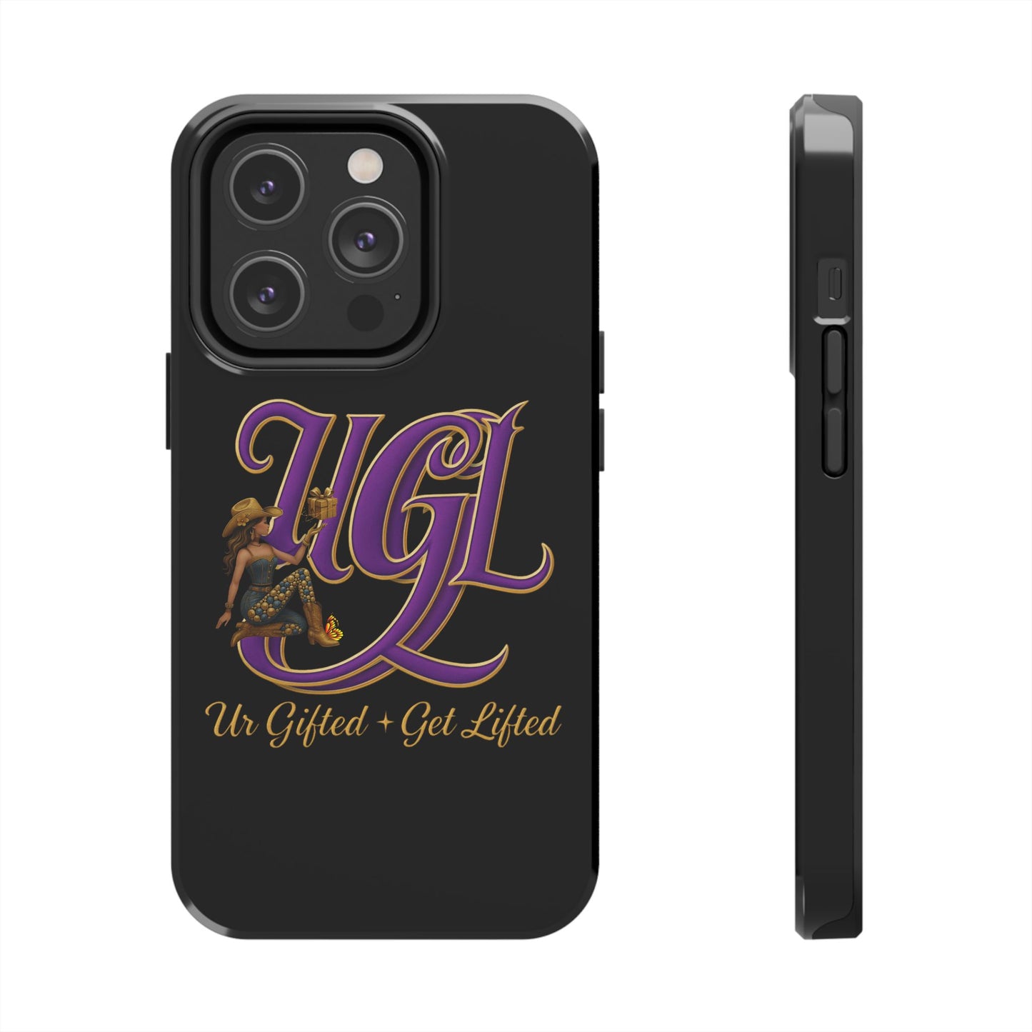 Durable Phone Cases with UGL Design - Stylish Protection for Your Device, Gifts for Students, Birthdays, Graduation, Trendy Accessories