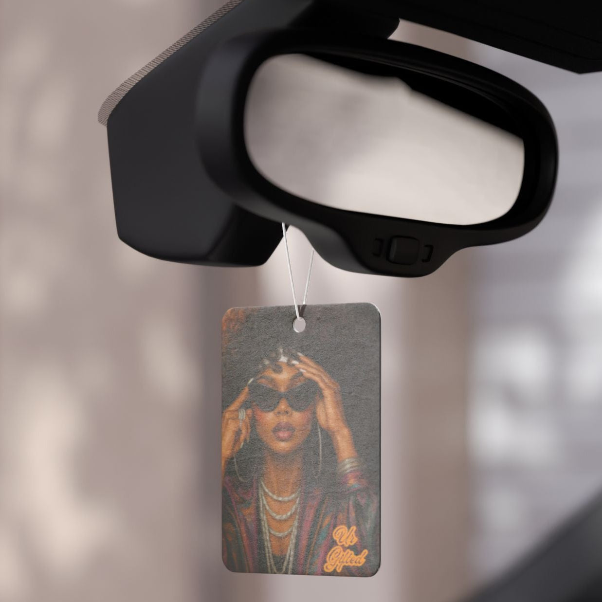 Stylish Car Air Freshener | Modern Aroma Diffuser | Fashion Accessories | Home Fragrance | Girl Power Decor | Unique Gift Ideas