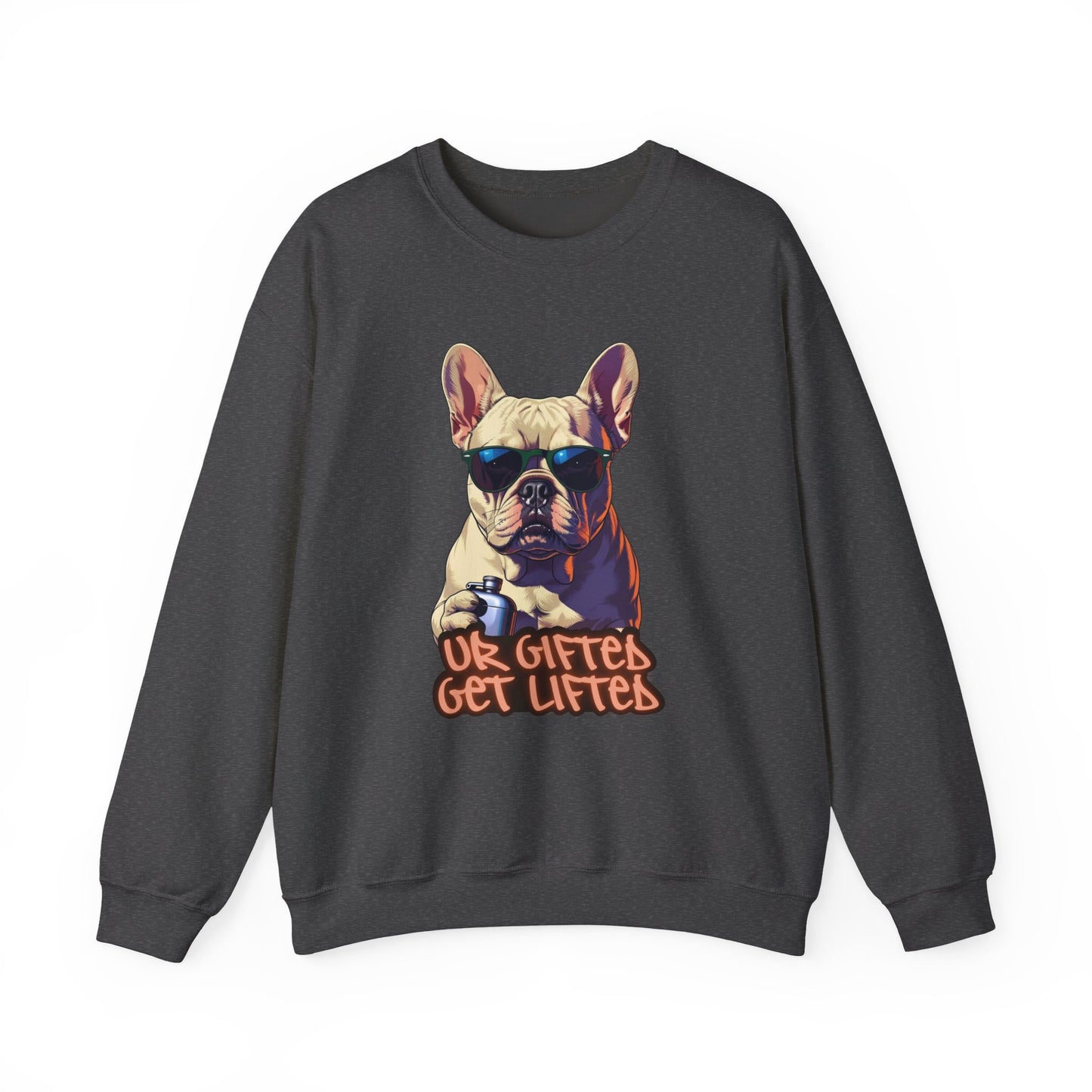 Chic Dog Lovers Sweatshirt - Fun Gift for Pet Owners, Cool Casual Wear, Unique Animal Art, Cozy Gift Idea, Trending Gift for Dog Lovers