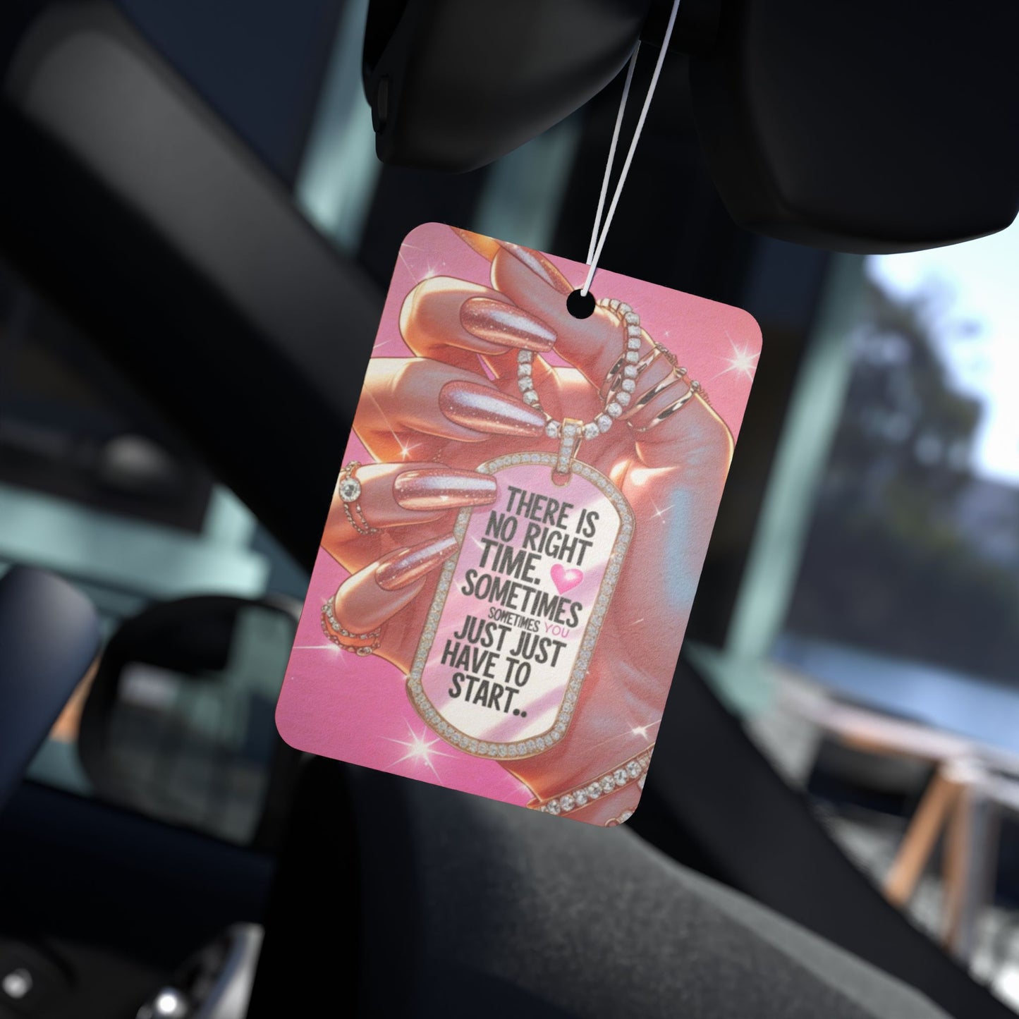 Motivational Car Air Freshener | Inspirational Scent Diffuser, Unique Gift, Home Decor, Car Accessories, Positive Vibes