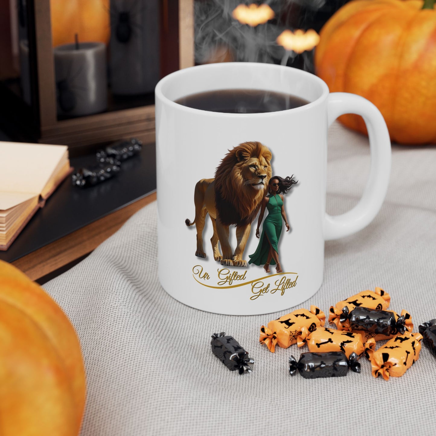 Whimsical Animal Friends Ceramic Mug - Perfect Gift for Pet Lovers, Coffee Addict, Animal Enthusiast, Birthdays, and Holidays