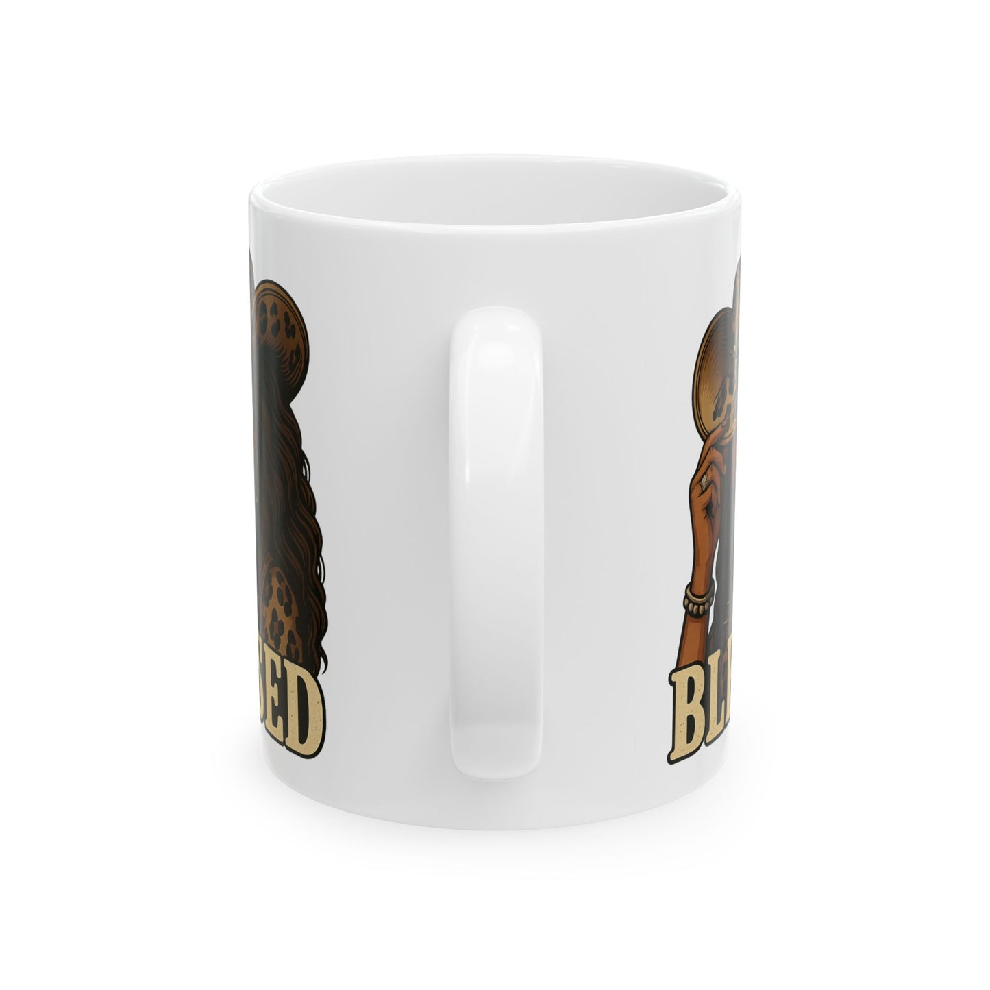 Latina Blessed Ceramic Mug - Inspirational Coffee Cup, Perfect Gift for Birthdays, Celebrations, or Everyday Use, 11oz 15oz