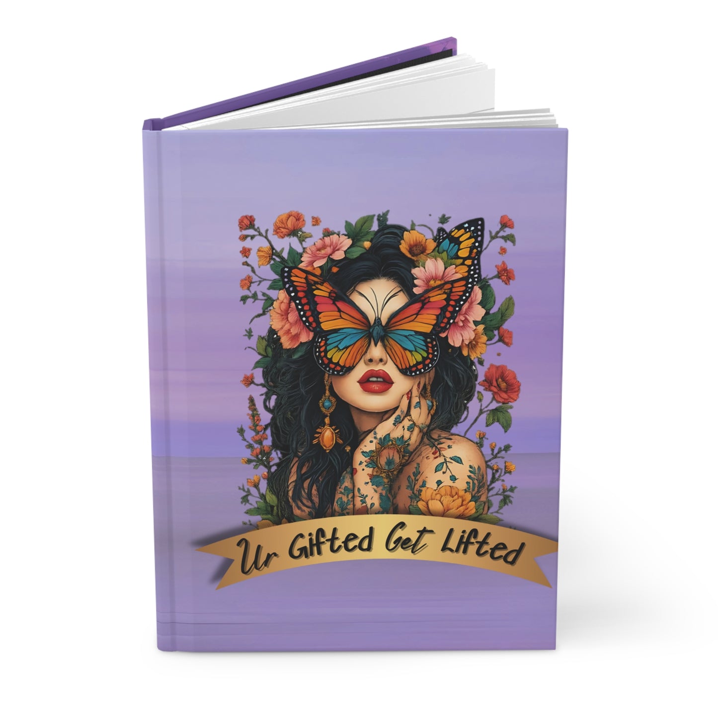 Gorgeous Hardcover Journal with Inspirational Quotes, Gift for Writers, Journaling, Birthday Gift, Art Lovers, Grab Your Dreams!