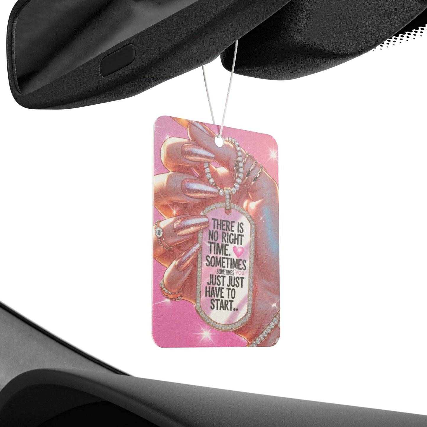 Motivational Car Air Freshener | Inspirational Scent Diffuser, Unique Gift, Home Decor, Car Accessories, Positive Vibes