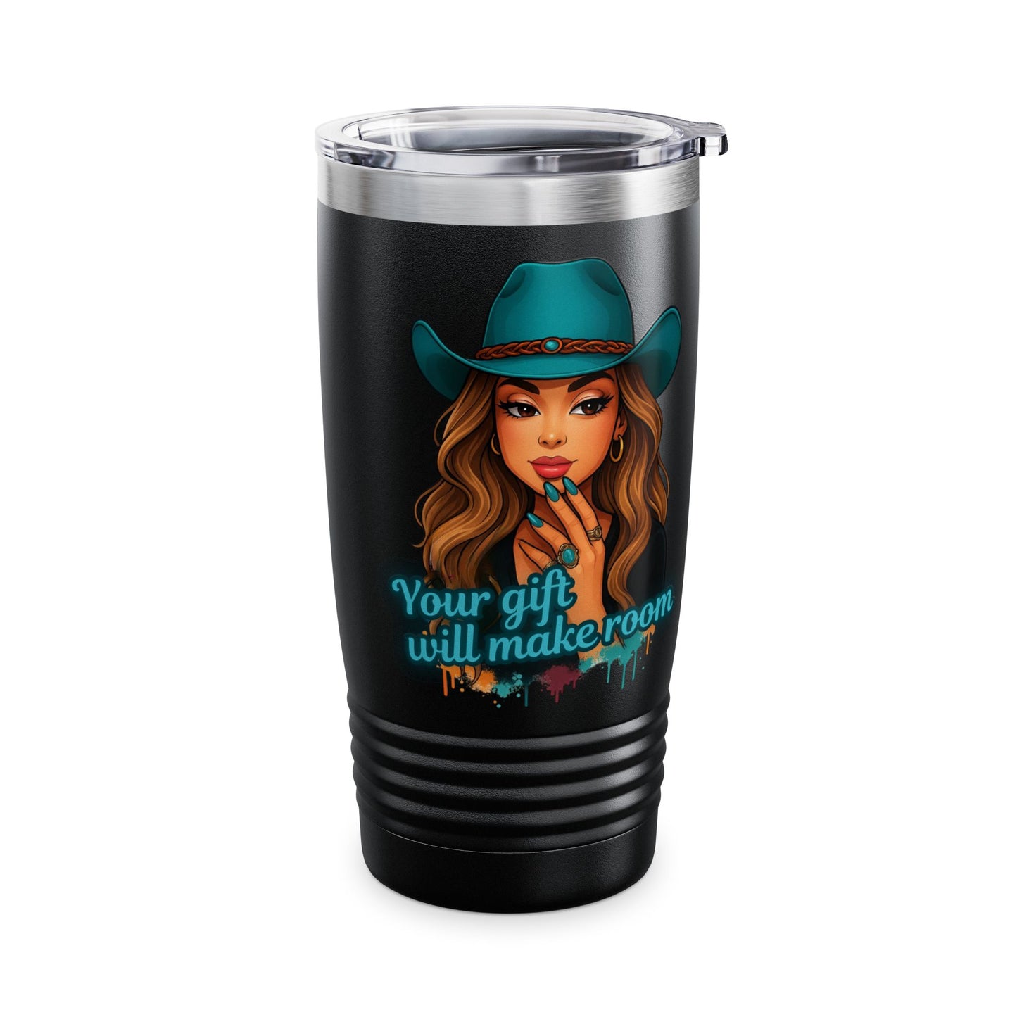 Ringneck Tumbler - Stylish 20oz Travel Mug for Cowgirl Lovers, Perfect Gift, Outdoor Adventures, Coffee, Water, and Beverage Companion