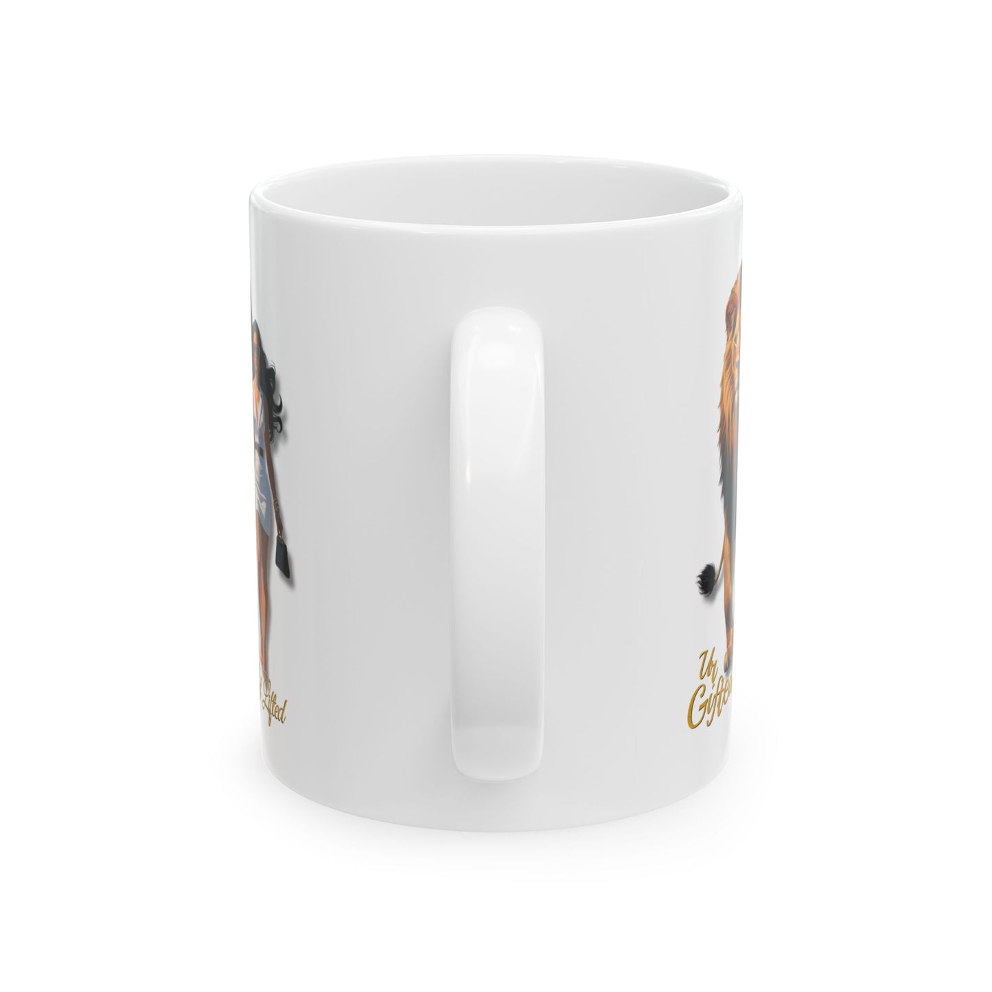 Creative Ceramic Mug with Playful Design, Dog Lovers Gift, Home Coffee Cup, Animal Lover Accessory, Cute Pet Gift