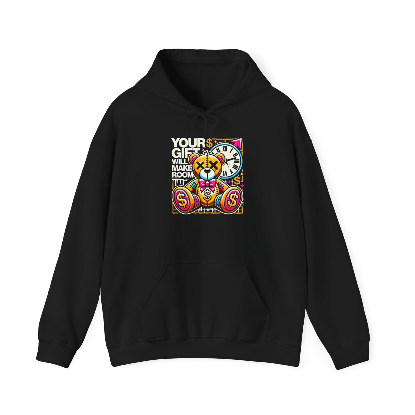Your Gift Graphic Hoodie for Trendsetters, Cozy Gift for Birthdays, Casual Wear, Fun Streetwear, Unique Hooded Sweatshirt