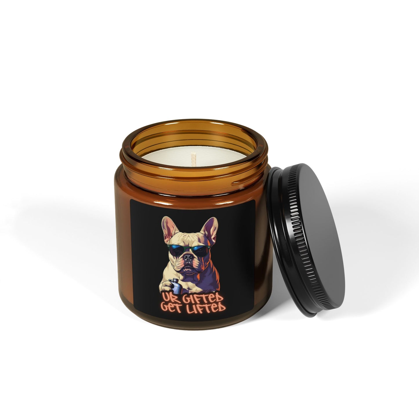 Cool Dog Scented Candle, Pet Lover Gift, Home Decor, Relaxing Aromatherapy, Unique Gift for Birthdays, Dog Owners