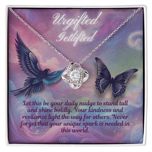 Love Knot Necklace.: Let This Be Your Daily Reminder