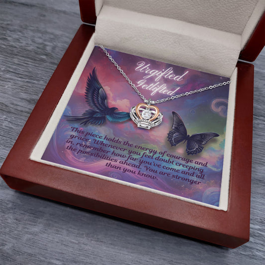 Crown Pendant Necklace: This Piece Holds the Energy