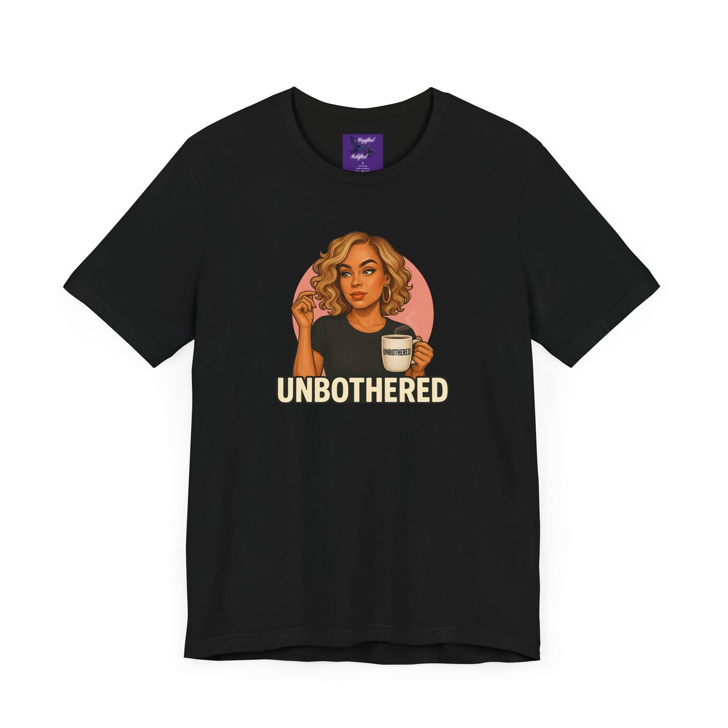 Unbothered Graphic Tee - Fun and Sassy Shirt