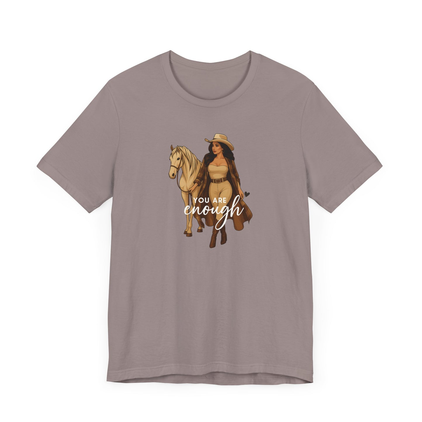 Empowering Horse Lover Tee, Inspirational Shirt for Equestrians, Gift for Her, Motivational Casual Wear, Positive Affirmation T-Shirt