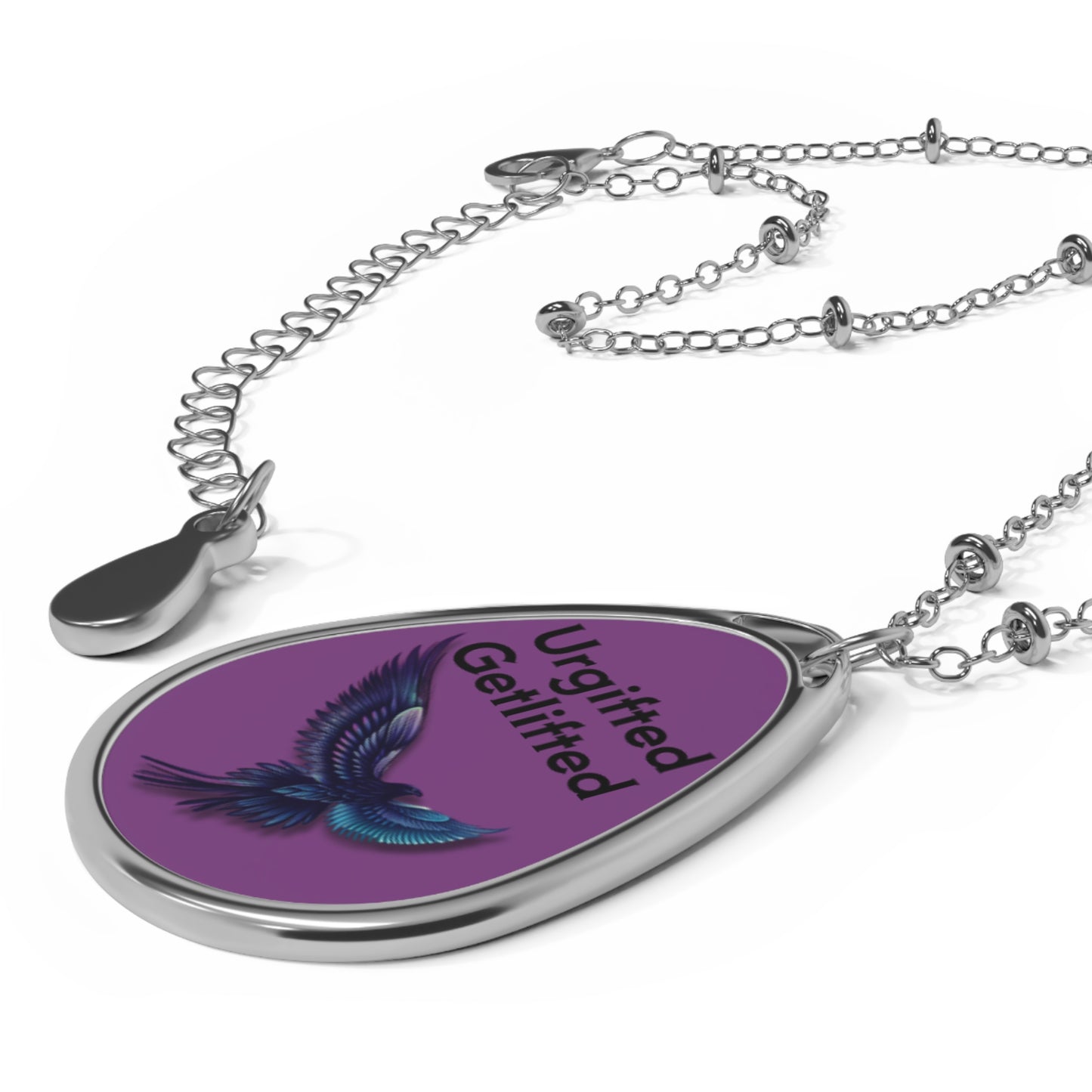 Eagle Oval Necklace - Urgifted Getlifted