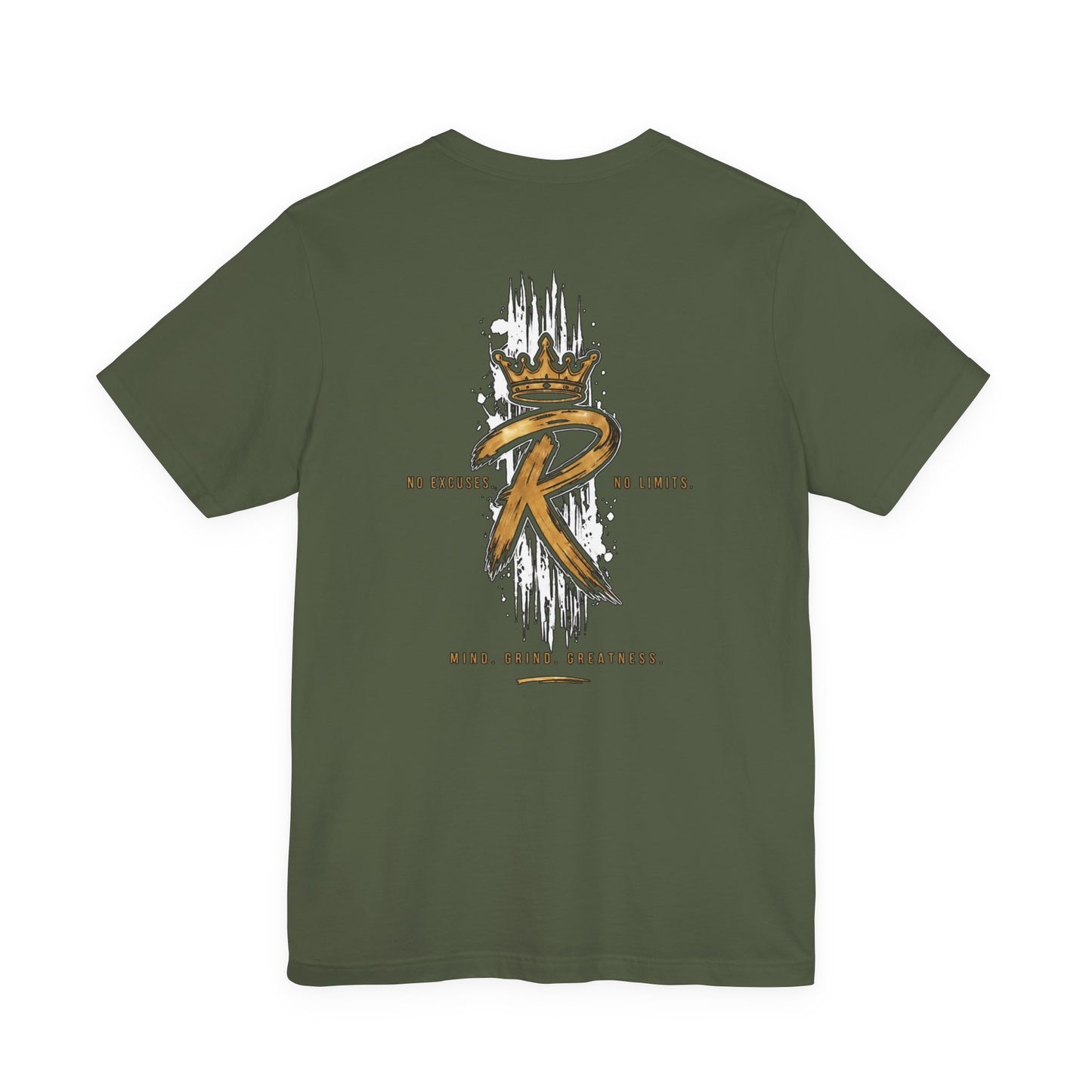 Relentless Lion Graphic Tee — Inspirational Athletic Short Sleeve Shirt