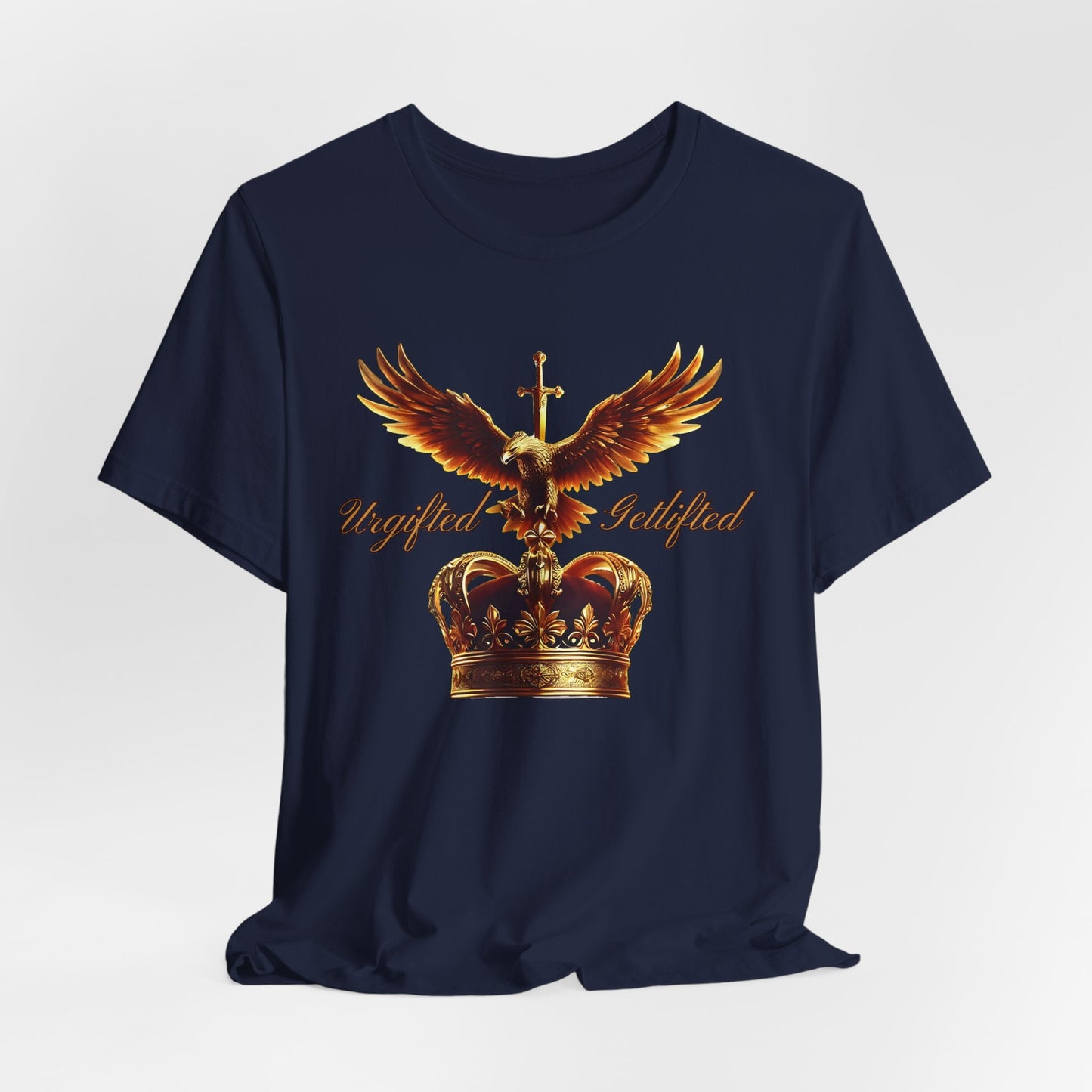 Crowned Eagle Graphic Tee | Unisex Jersey Short Sleeve T-Shirt