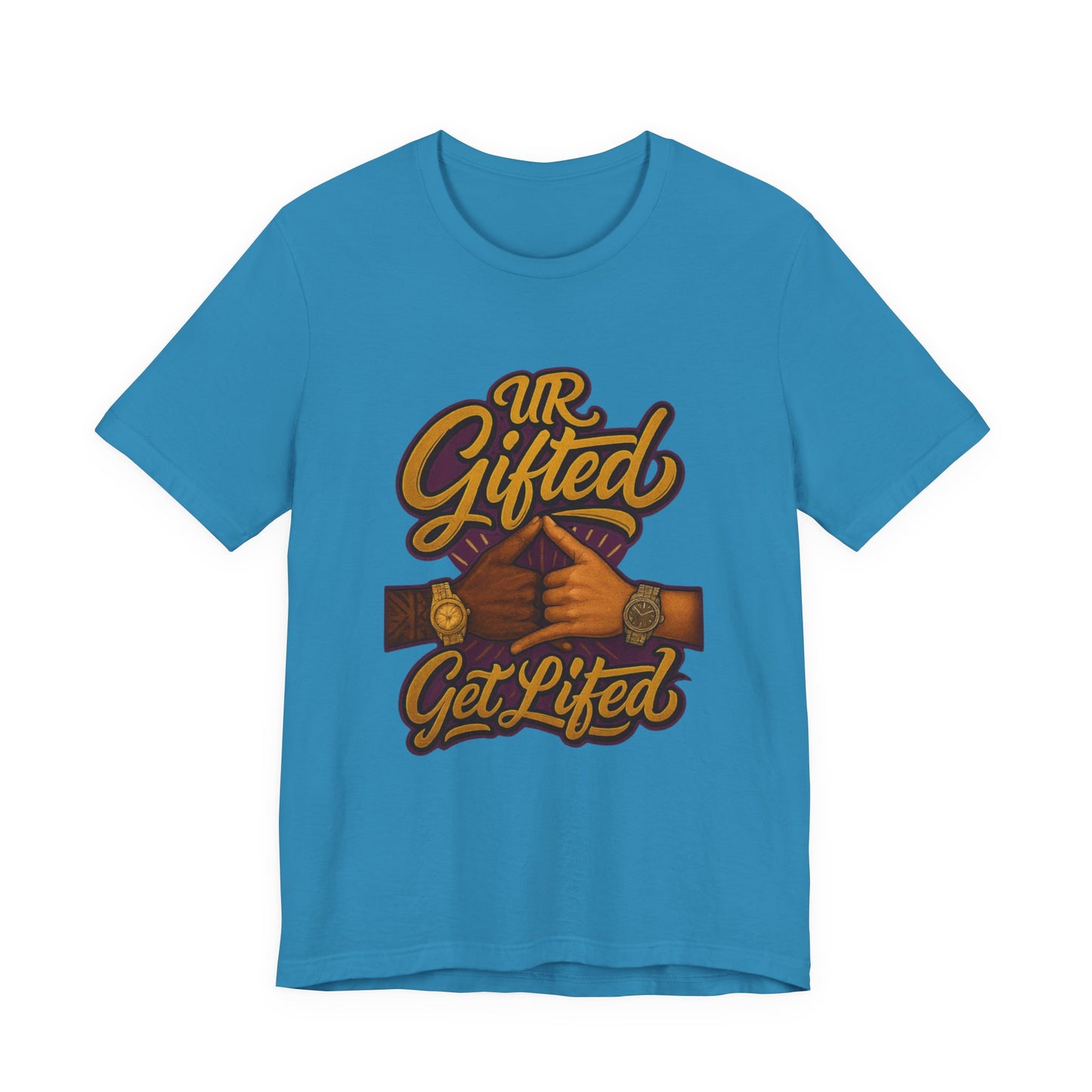 Gifted & Lifted Unisex Tee, Inspirational T-Shirt, Motivational Apparel, Unique Gift, Casual Wear, Uplifting Shirt