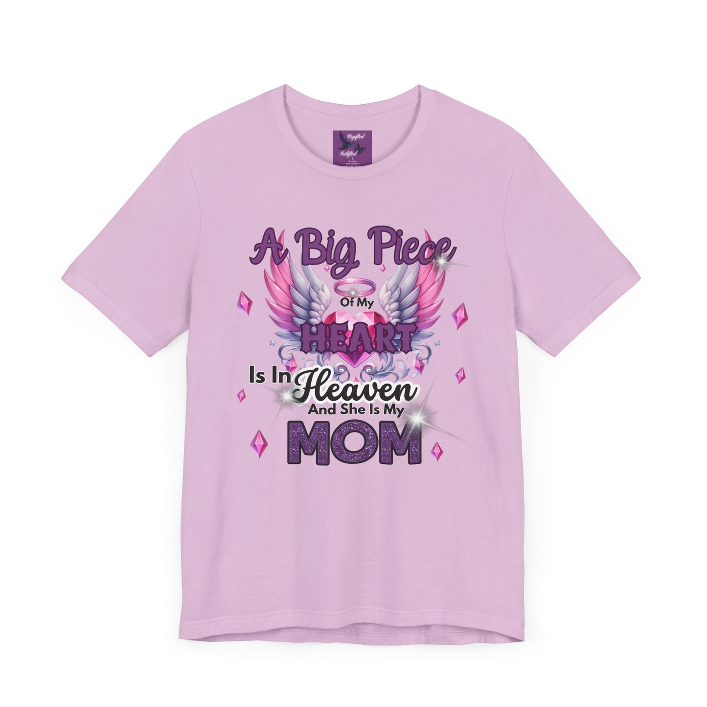 Memorial Heart Mom Tee - Short Sleeve T-Shirt