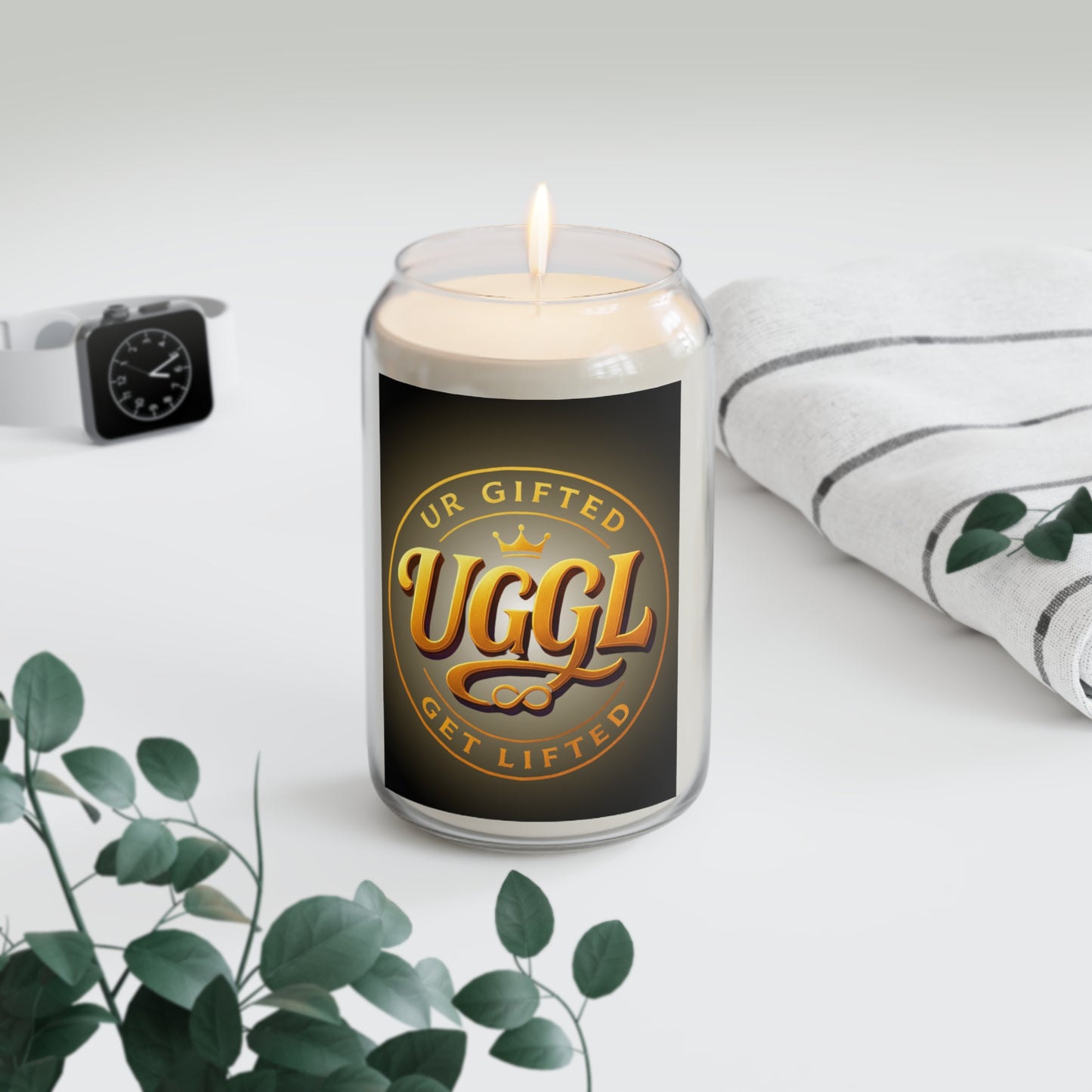 Scented Soy Candle - Get Lifted, UR Gifted, Relaxation Gift, Home Decor, Aromatherapy