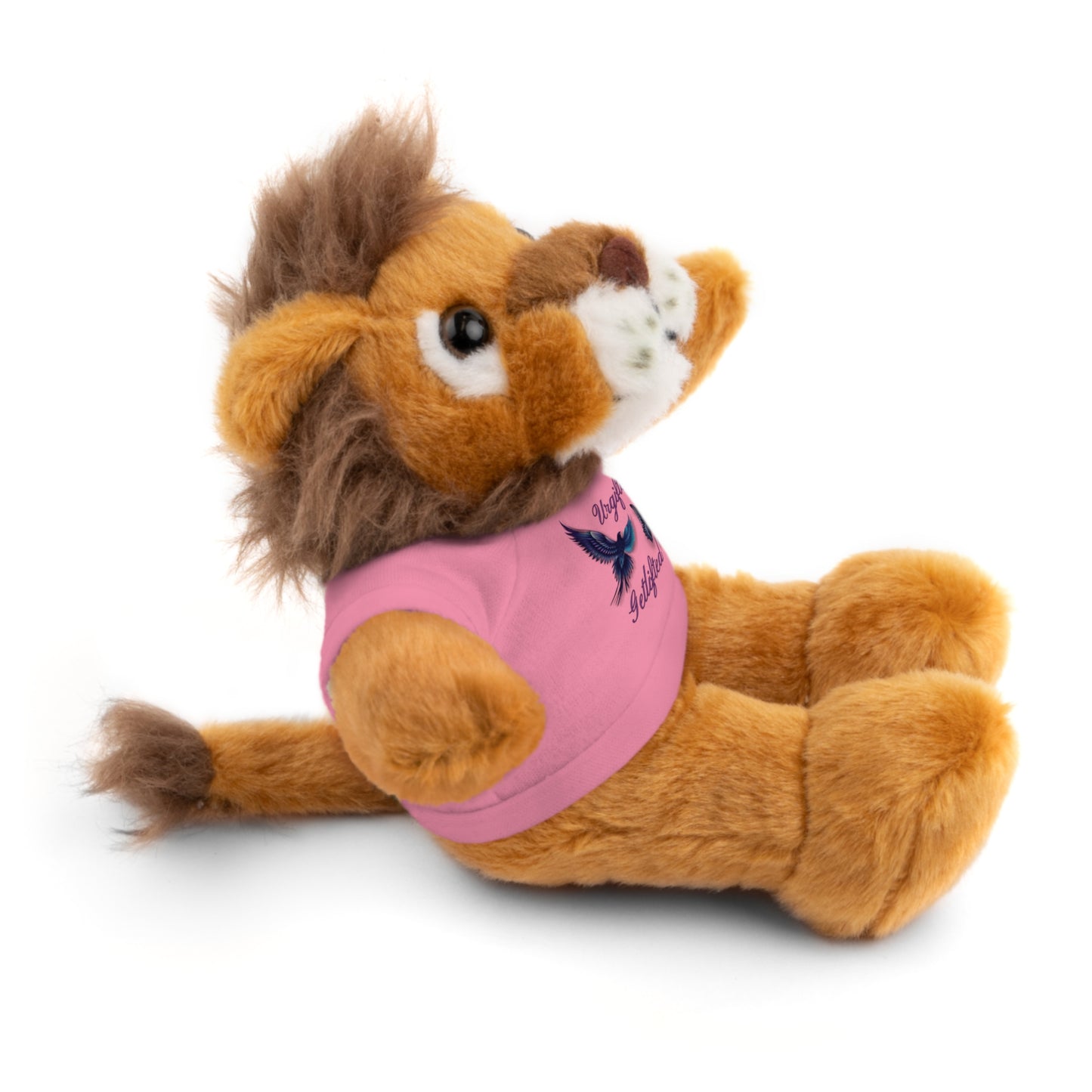 Adorable Stuffed Animal with Custom Tee