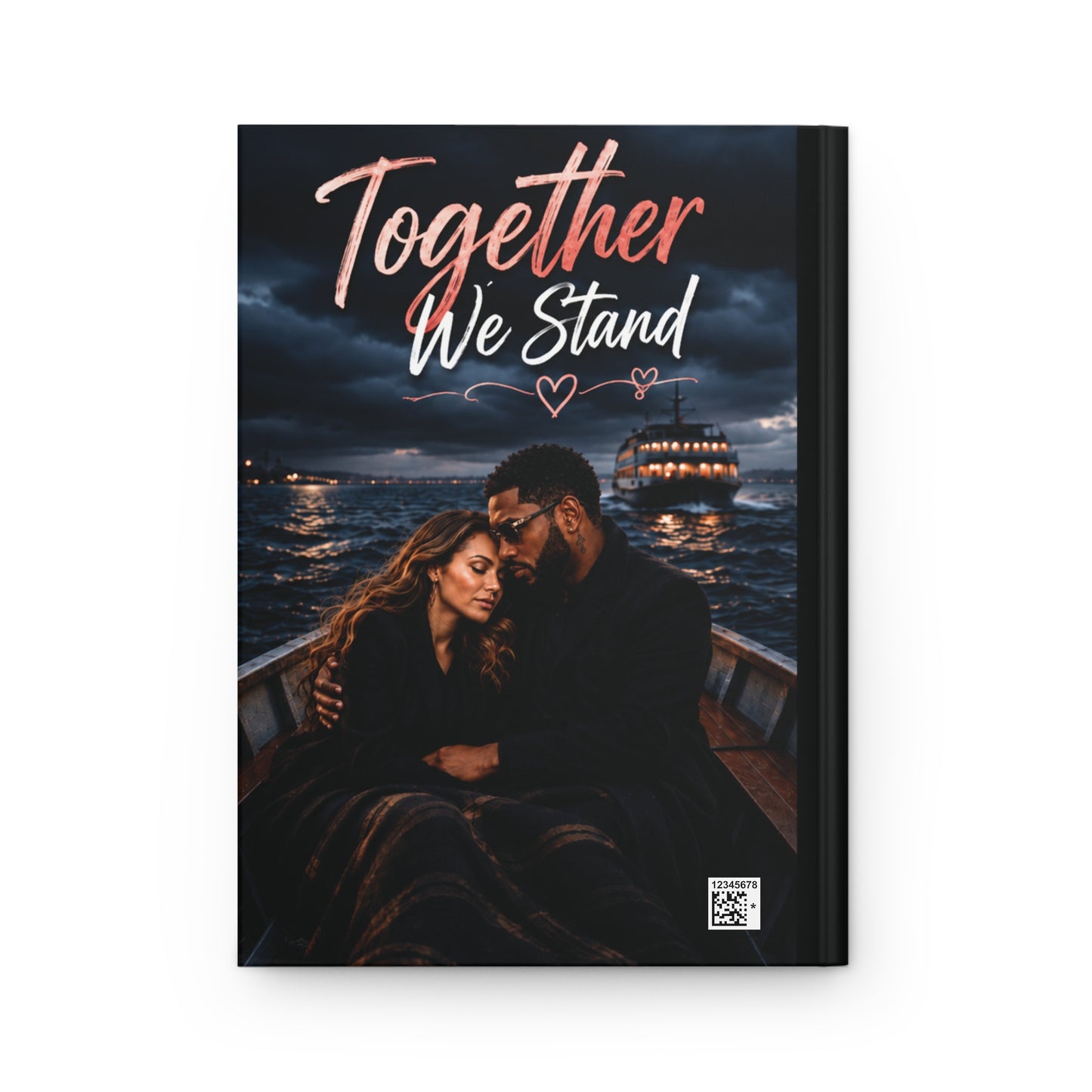 Hardcover Journal — "Love Without Limit" / "Together We Stand" Romantic Couples Notebook